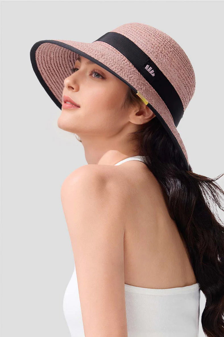 Horizon - Women's Wide Brim Sun Straw Hat UPF50+ AL717 - Image 13