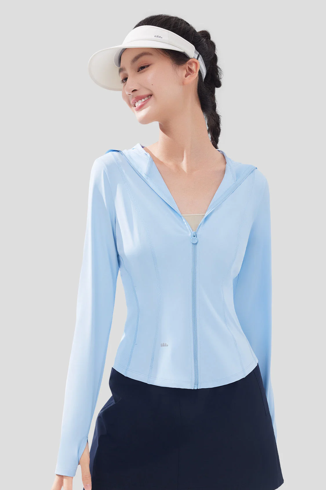 Iceskinny - Women's Slim-Fit Short Sun Protection Jacket UPF50+ - Image 3