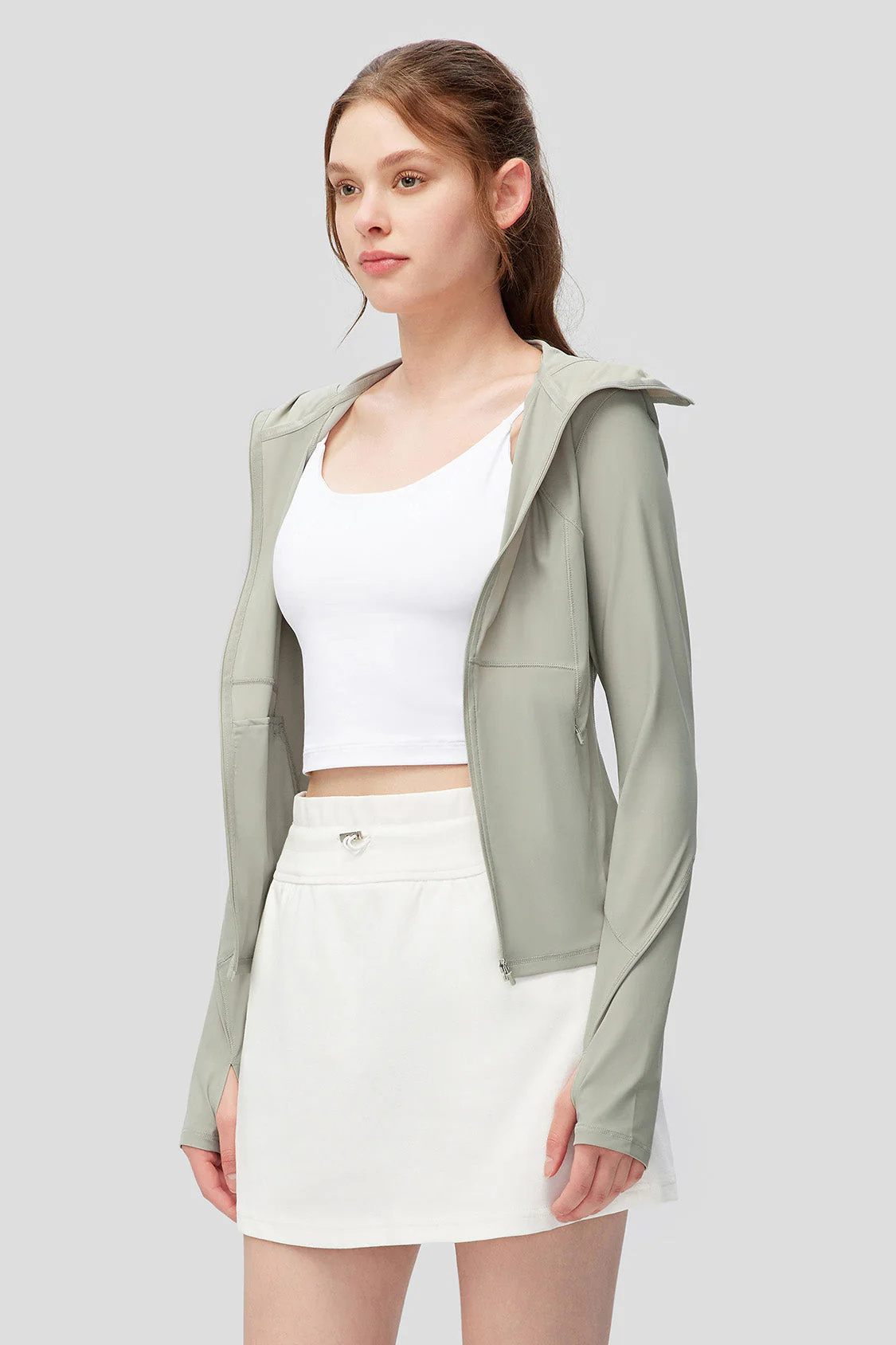 Iceslim - Women's Slim-Fit Sun Protection Jacket UPF50+ AL900（AFF-Sale） - Image 6