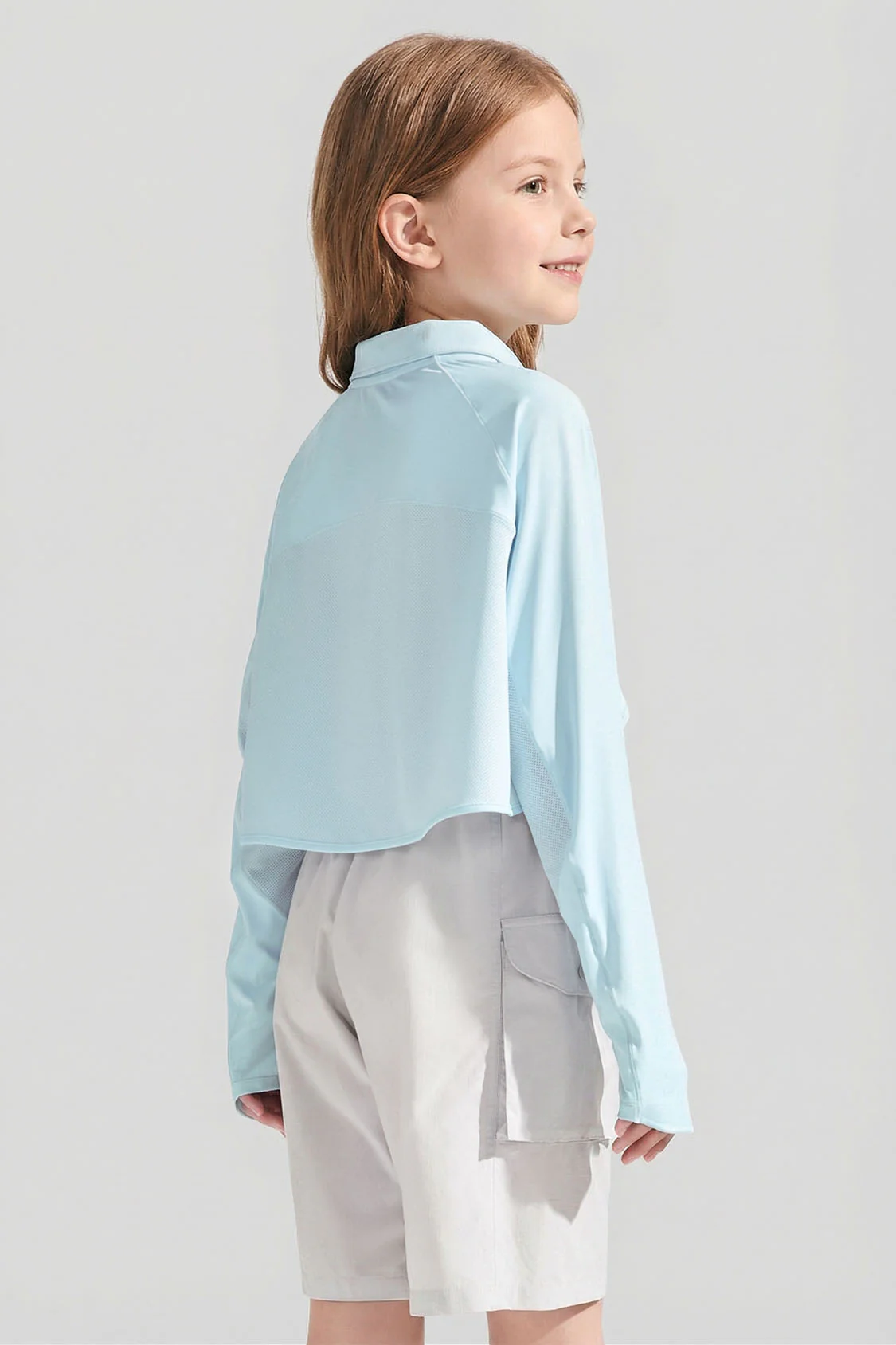 Kid's Breathable Sun Protection Shawl UPF 50+ AS007 - Image 10