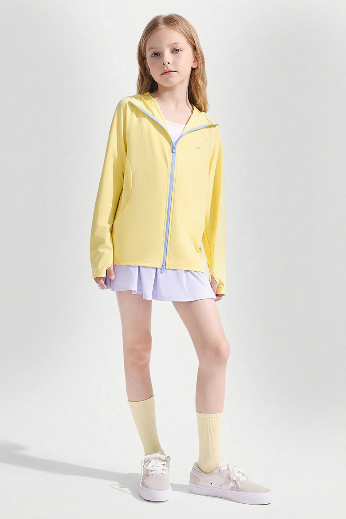 Kids' Quick-Dry Stretch Sun Protection Jacket UPF 50+ DS008 - Image 11