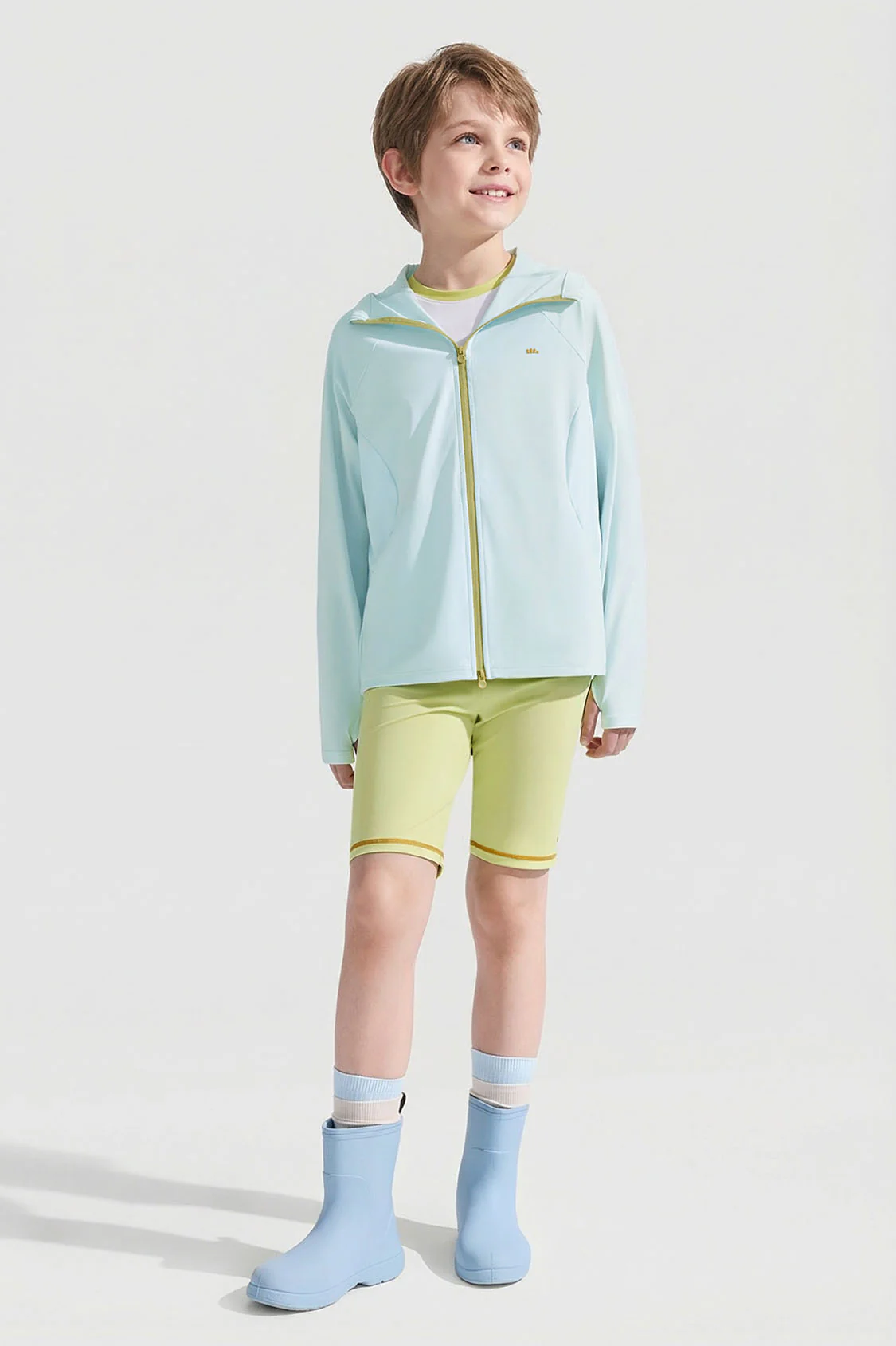 Kids' Quick-Dry Stretch Sun Protection Jacket UPF 50+ DS008 - Image 5