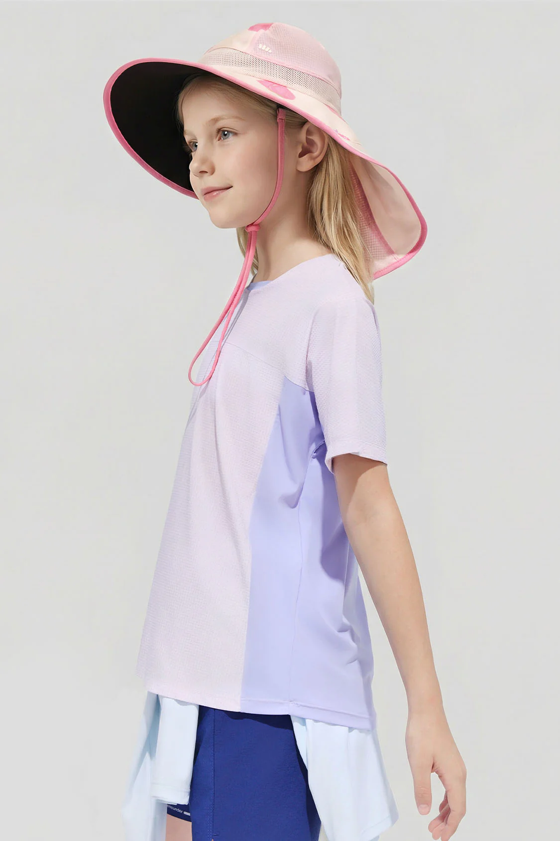 Kids' Sun Protection Hat UPF 100+ AS018 - Image 11