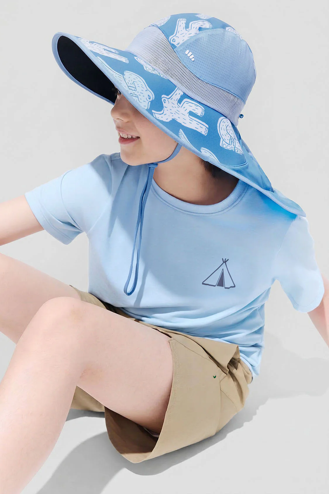 Kids' Sun Protection Hat UPF 100+ AS018 - Image 15