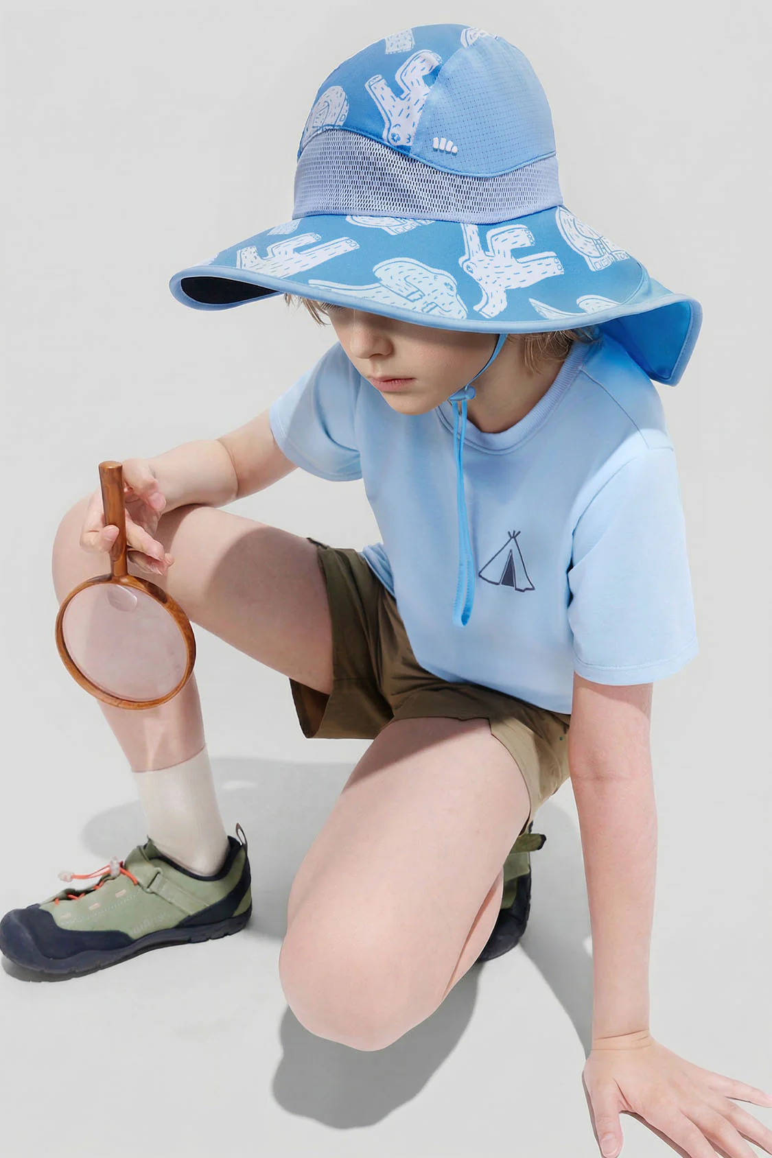 Kids' Sun Protection Hat UPF 100+ AS018 - Image 16