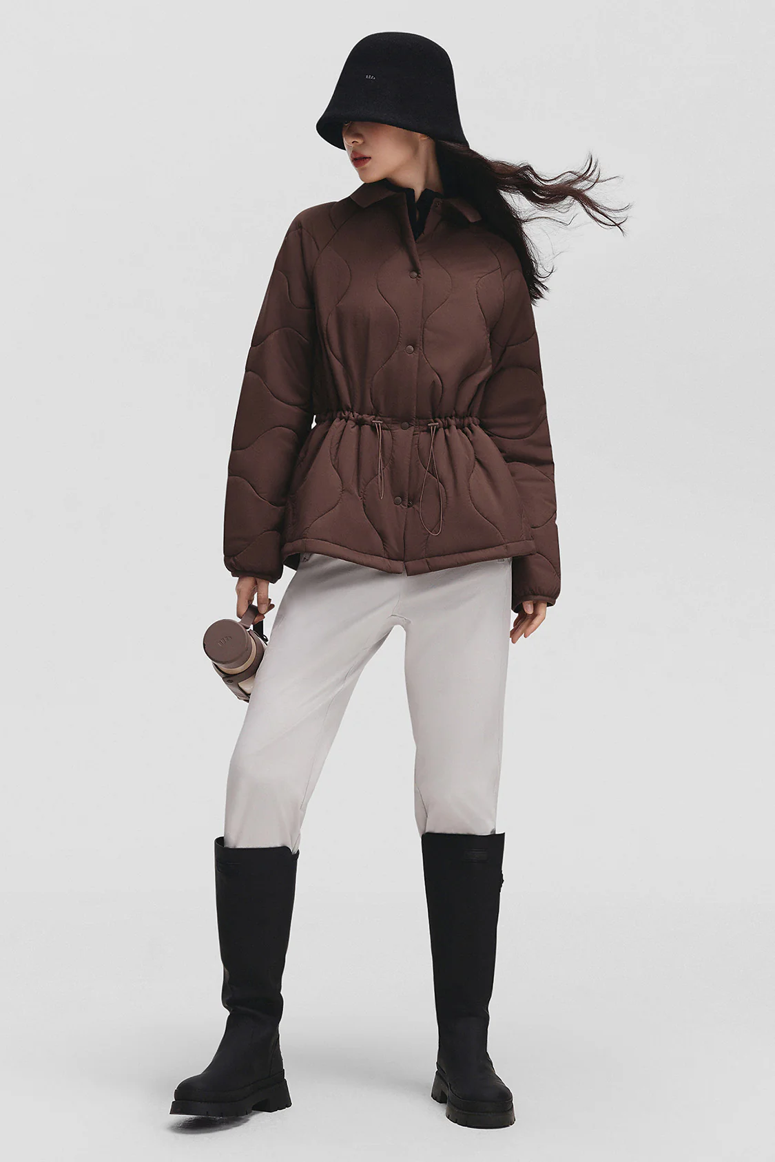 LapelTrail – Women’s Medium-Warmth Lapel-Collar Fleece Jacket - Image 11