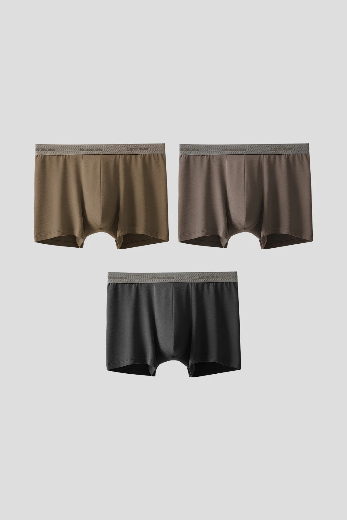 Men's Breathable Cotton Underwear 3-Pack CT009 - Image 4
