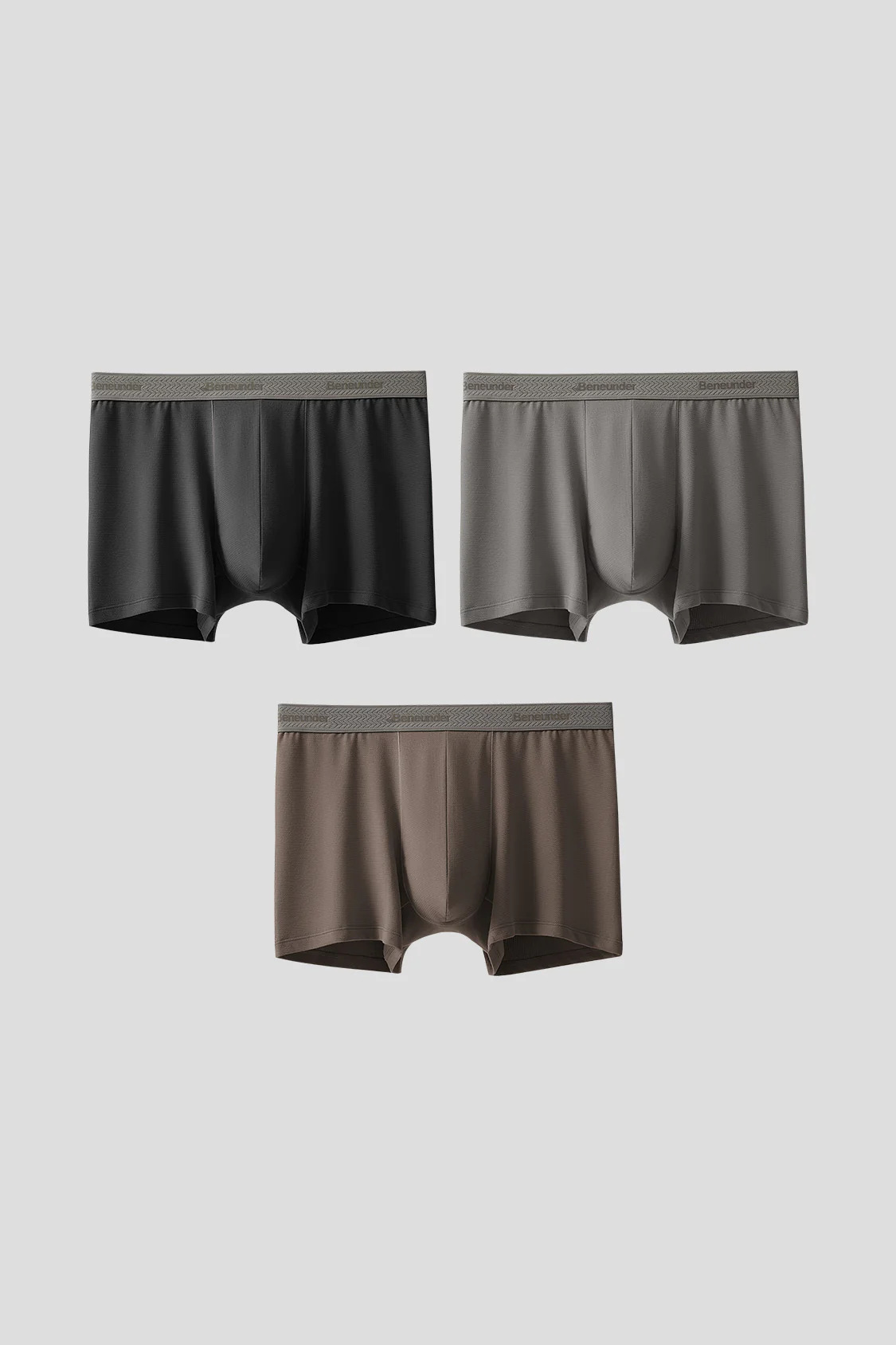 Men's Breathable Cotton Underwear 3-Pack CT009 - Image 7