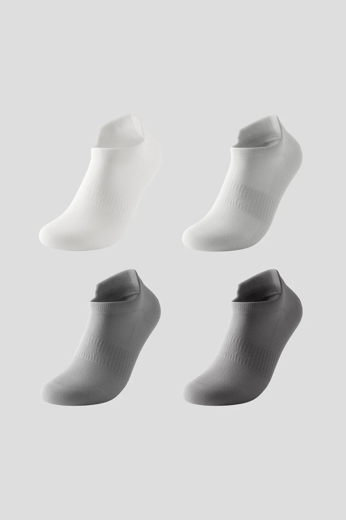 Men's Breathable Odor-Control Ankle Socks 4-Pack AF008 - Image 3