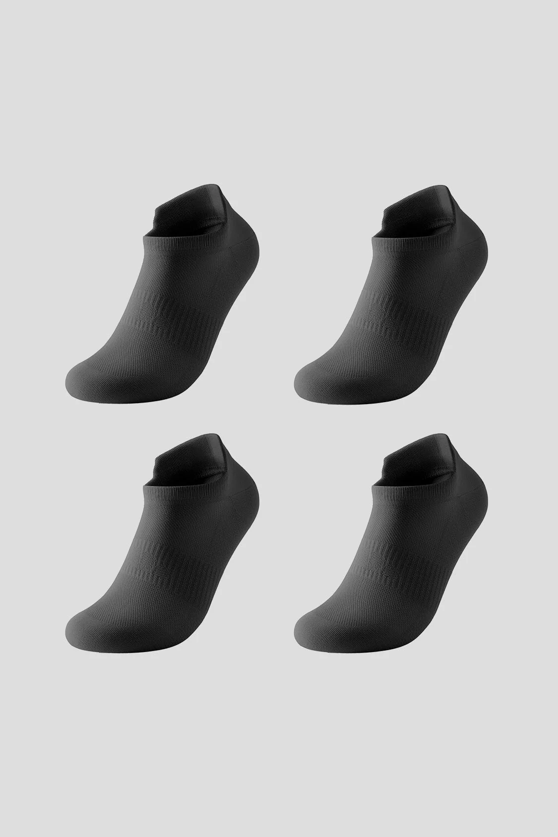 Men's Breathable Odor-Control Ankle Socks 4-Pack AF008 - Image 4