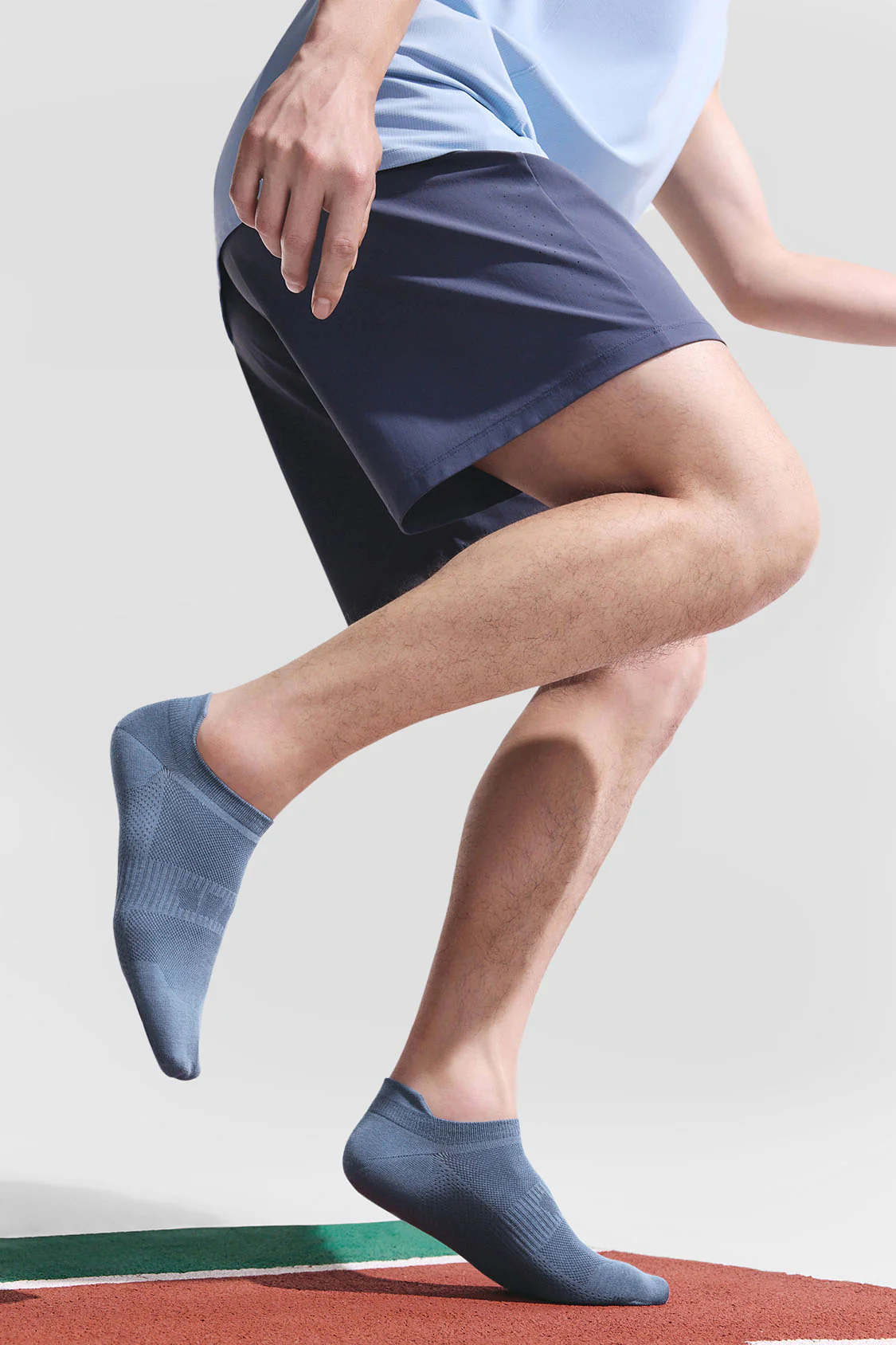 Men's Breathable Odor-Control Ankle Socks 4-Pack AF008 - Image 7