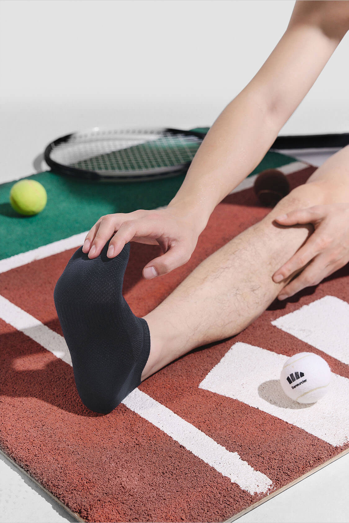 Men's Breathable Odor-Control Ankle Socks 4-Pack AF008 - Image 9