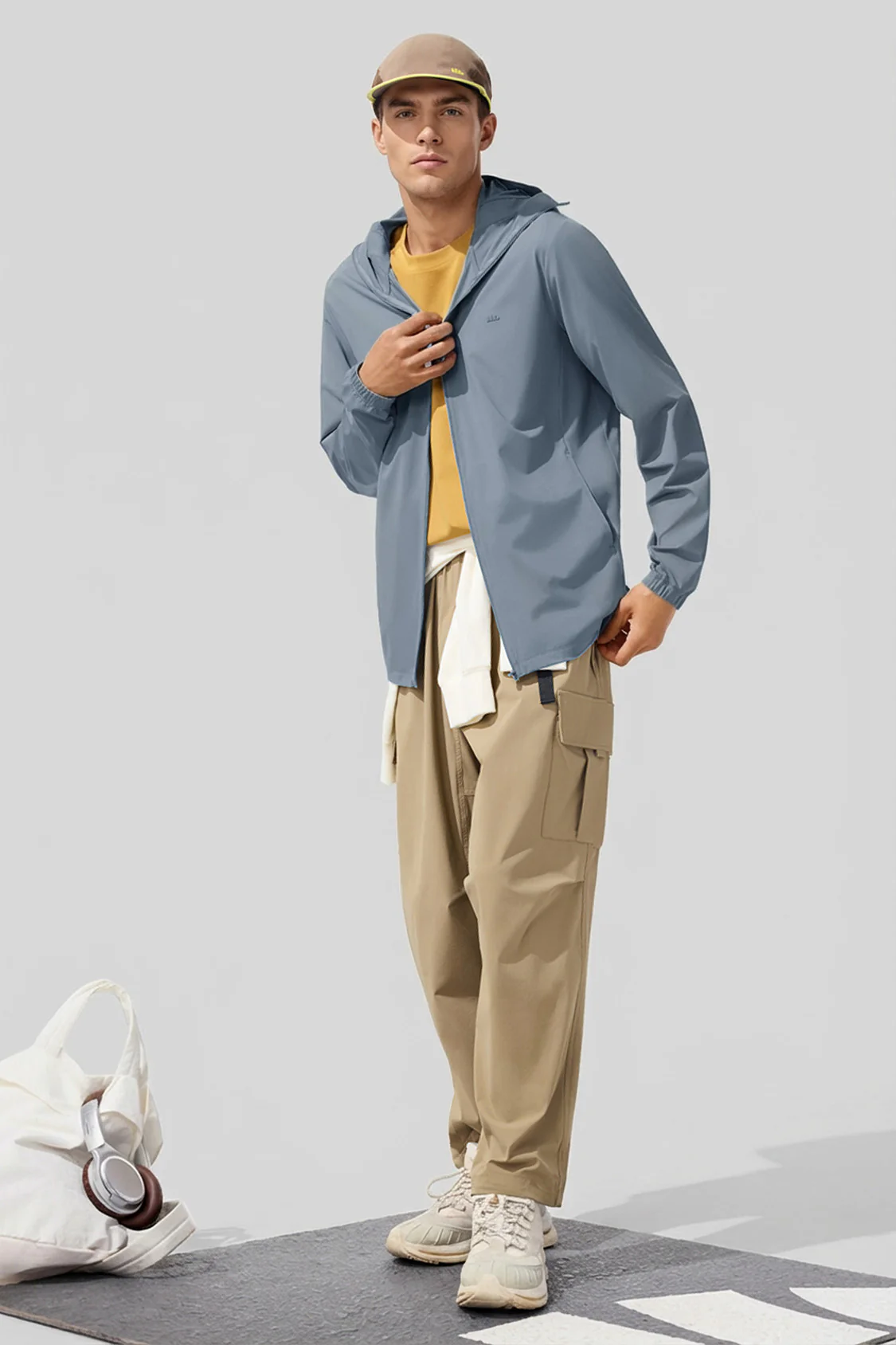 Men’s Cooling Sun Protection Jacket UPF 100+ AL936 - Image 11