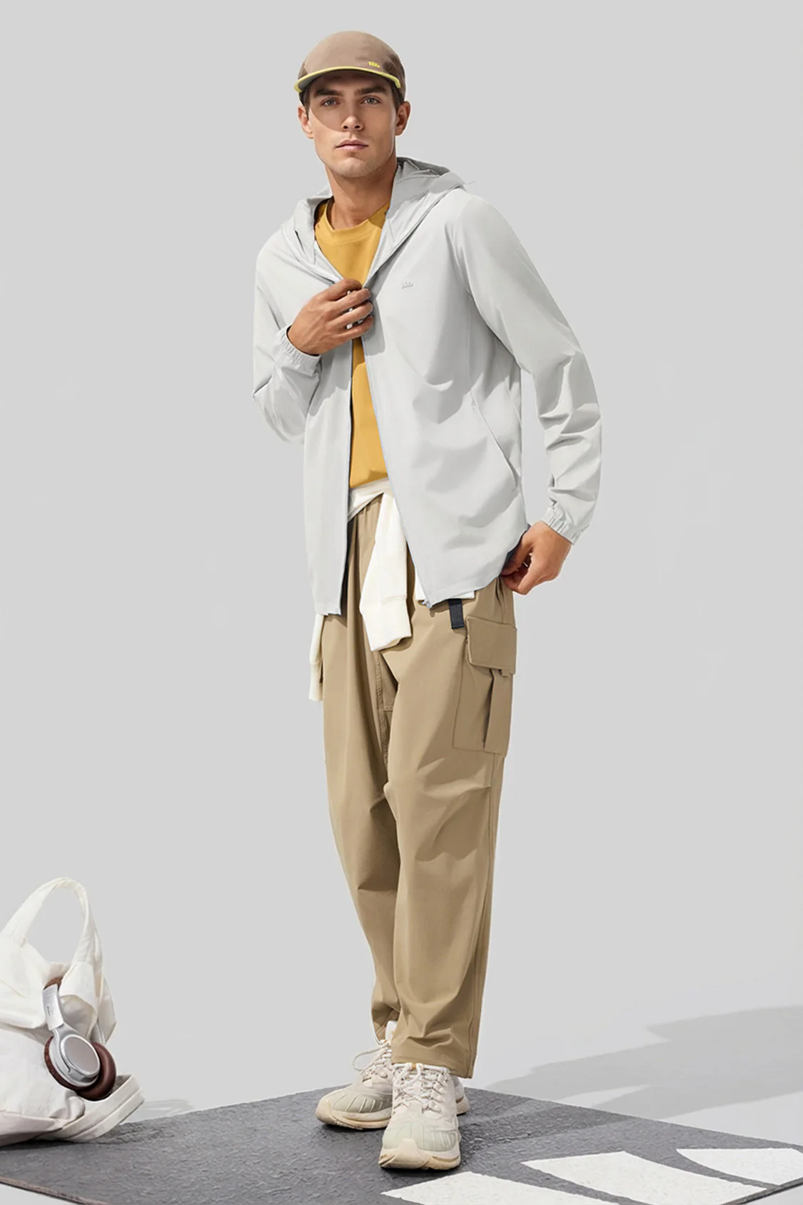Men’s Cooling Sun Protection Jacket UPF 100+ AL936 - Image 9