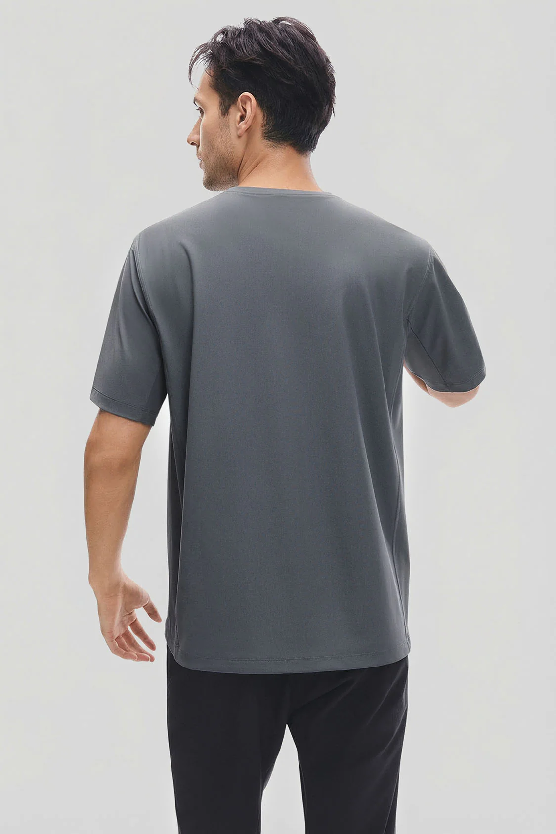 Men's Dual-Layer Cooling Performance T-Shirt UPF 50+ DR015 - Image 4