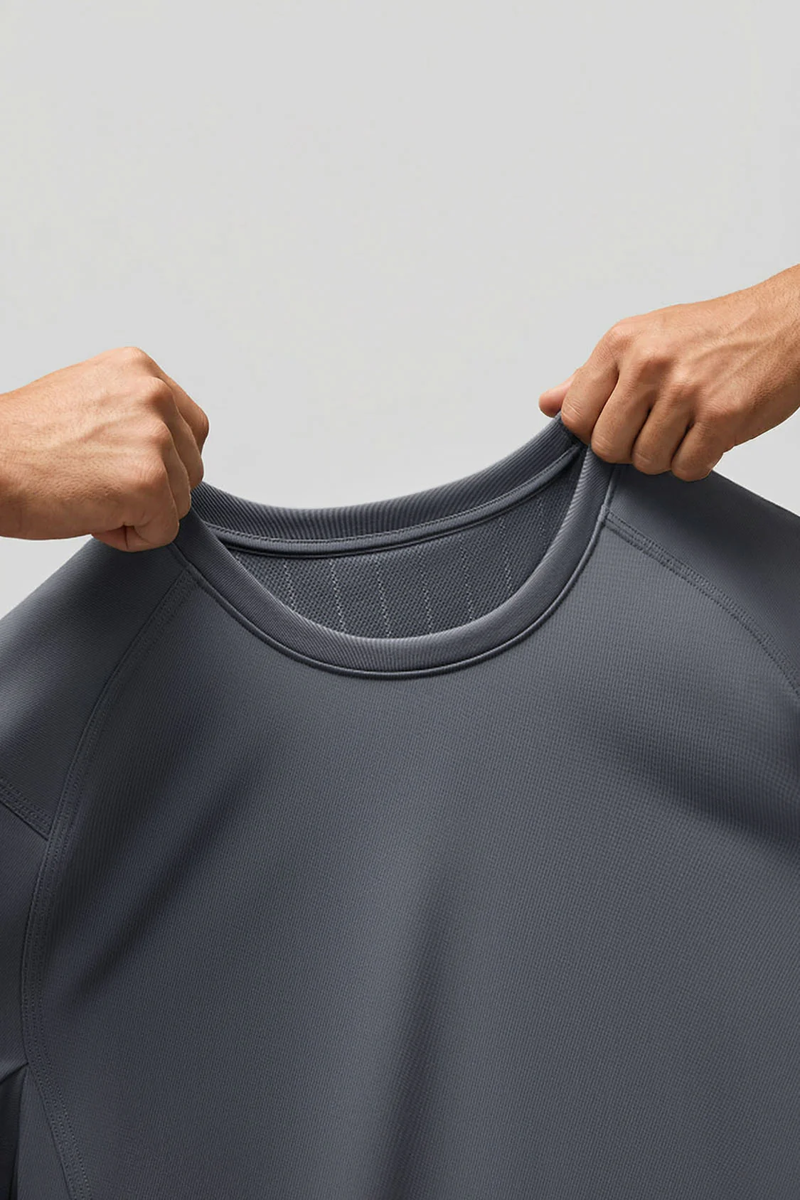 Men's Dual-Layer Cooling Performance T-Shirt UPF 50+ DR015 - Image 7