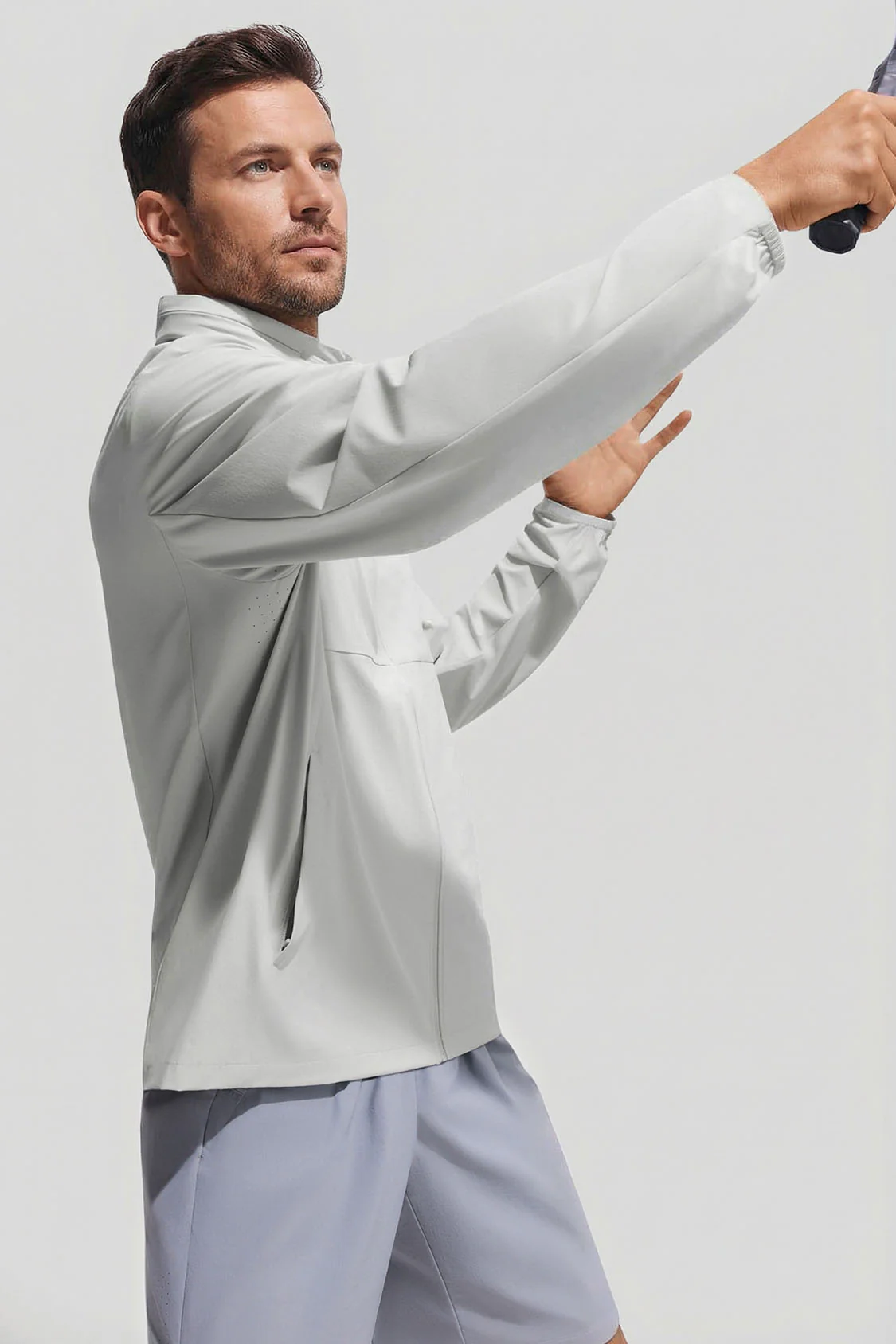 Men's Packable-Hood Quick-Dry Sun Protection Jacket UPF 100+ DS007/DS941 - Image 15