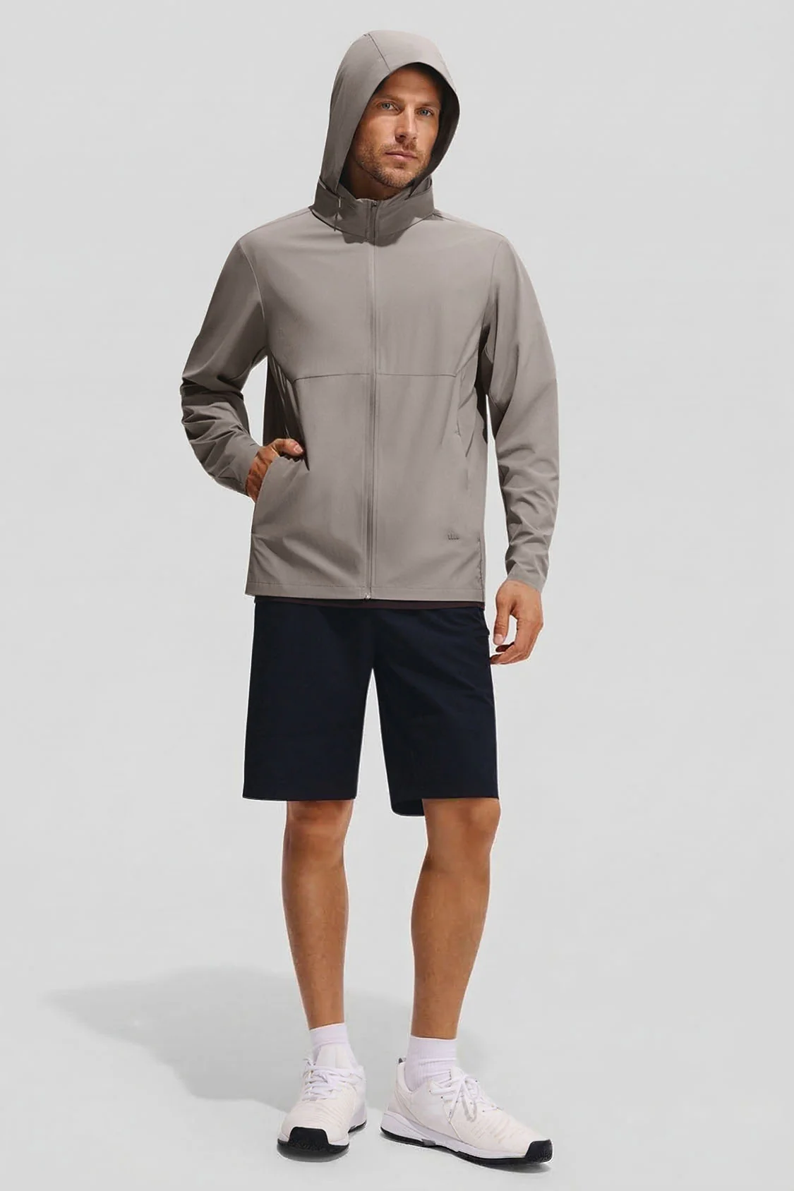 Men's Packable-Hood Quick-Dry Sun Protection Jacket UPF 100+ DS007/DS941 - Image 19