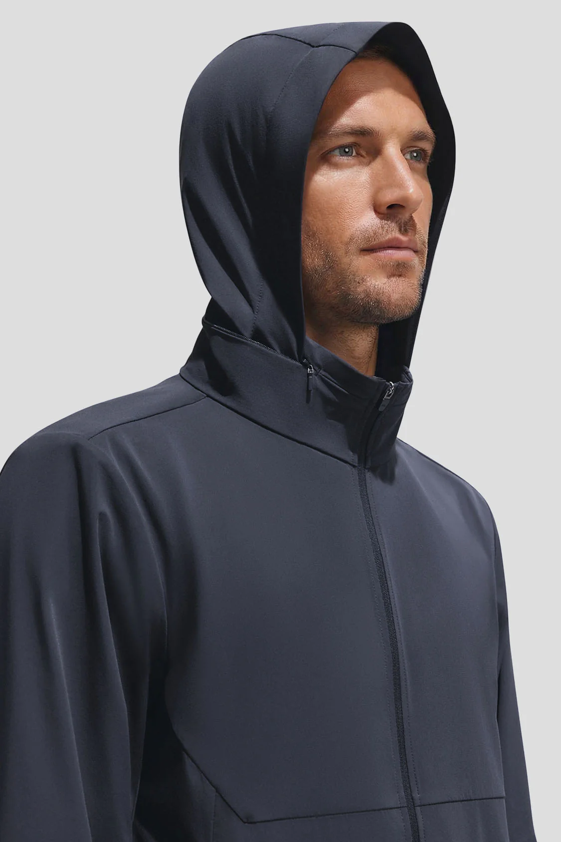 Men's Packable-Hood Quick-Dry Sun Protection Jacket UPF 100+ DS007/DS941 - Image 5
