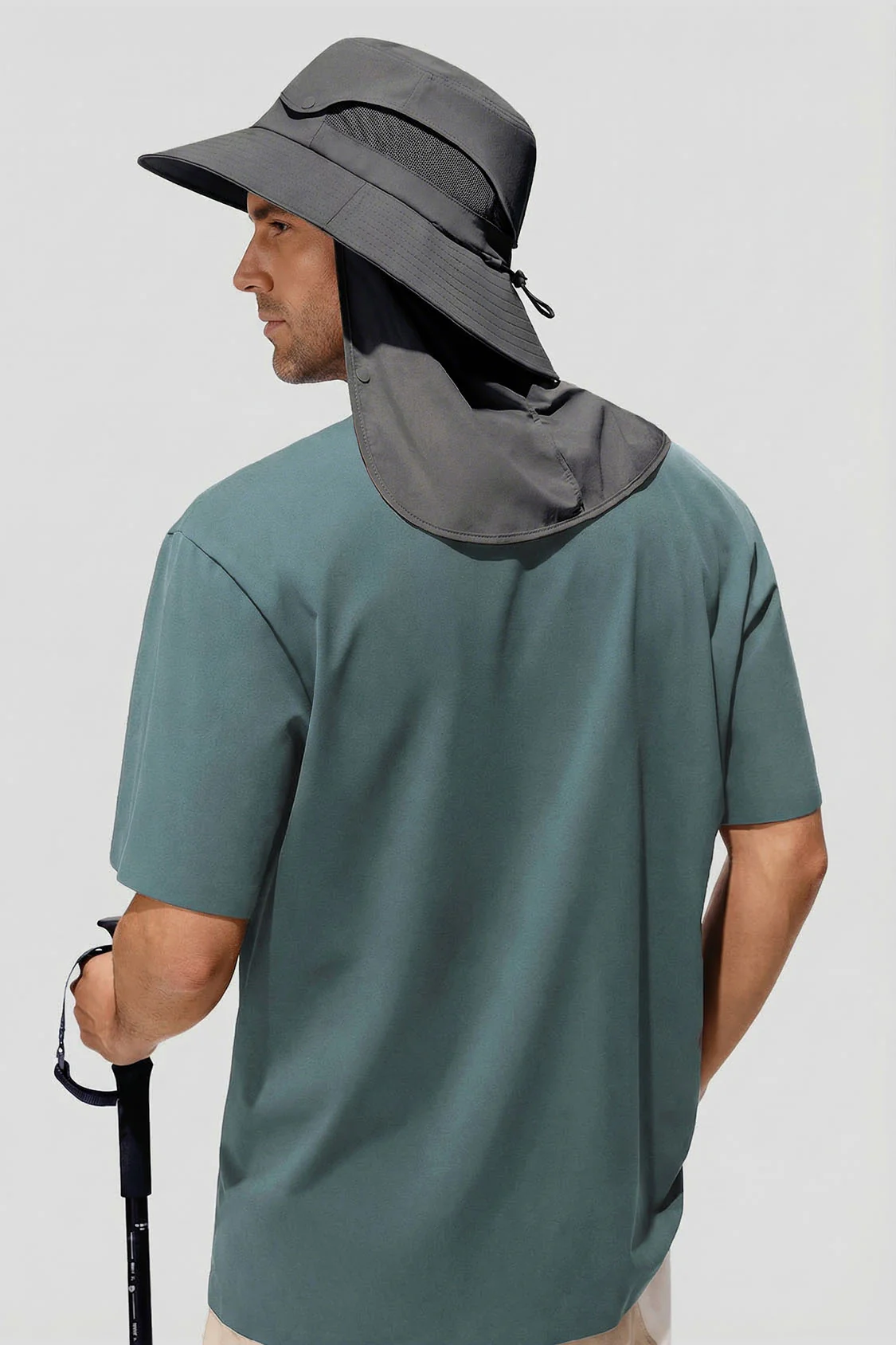 Men's Full Protection Sun Hat UPF 50+ TS016/BM57824 - Image 7