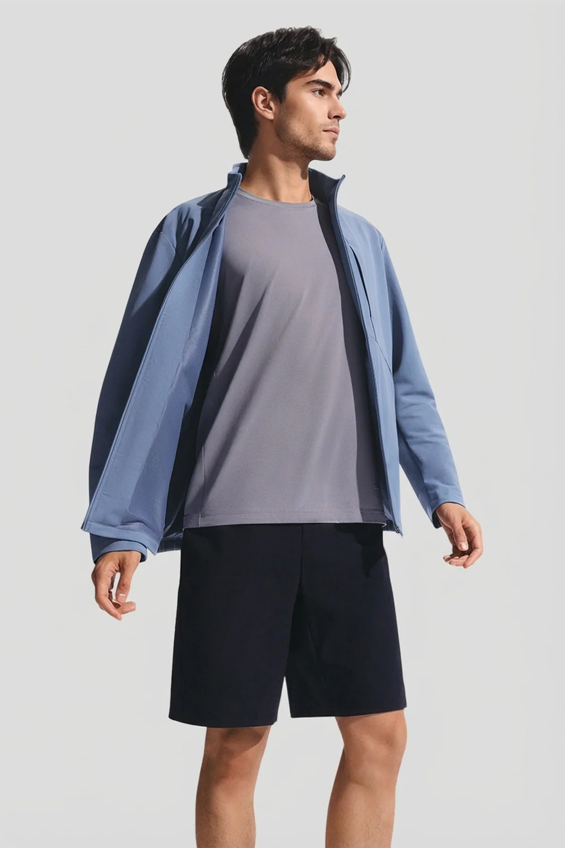 Men's Lightweight Softshell Jacket ST006 - Image 4