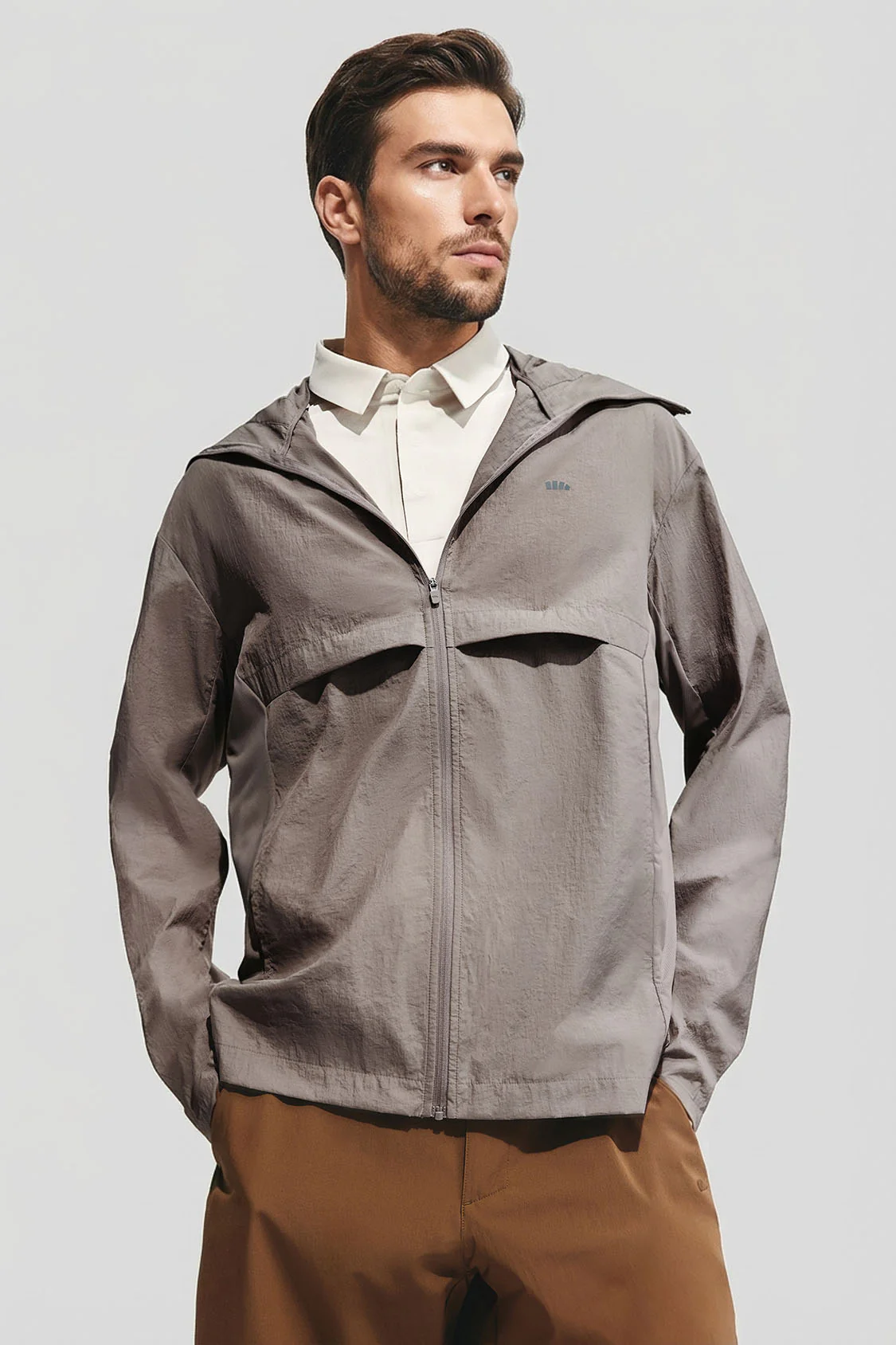 Men's Water-Resistant Sun Protection Jacket UPF 100+ TS007 - Image 13