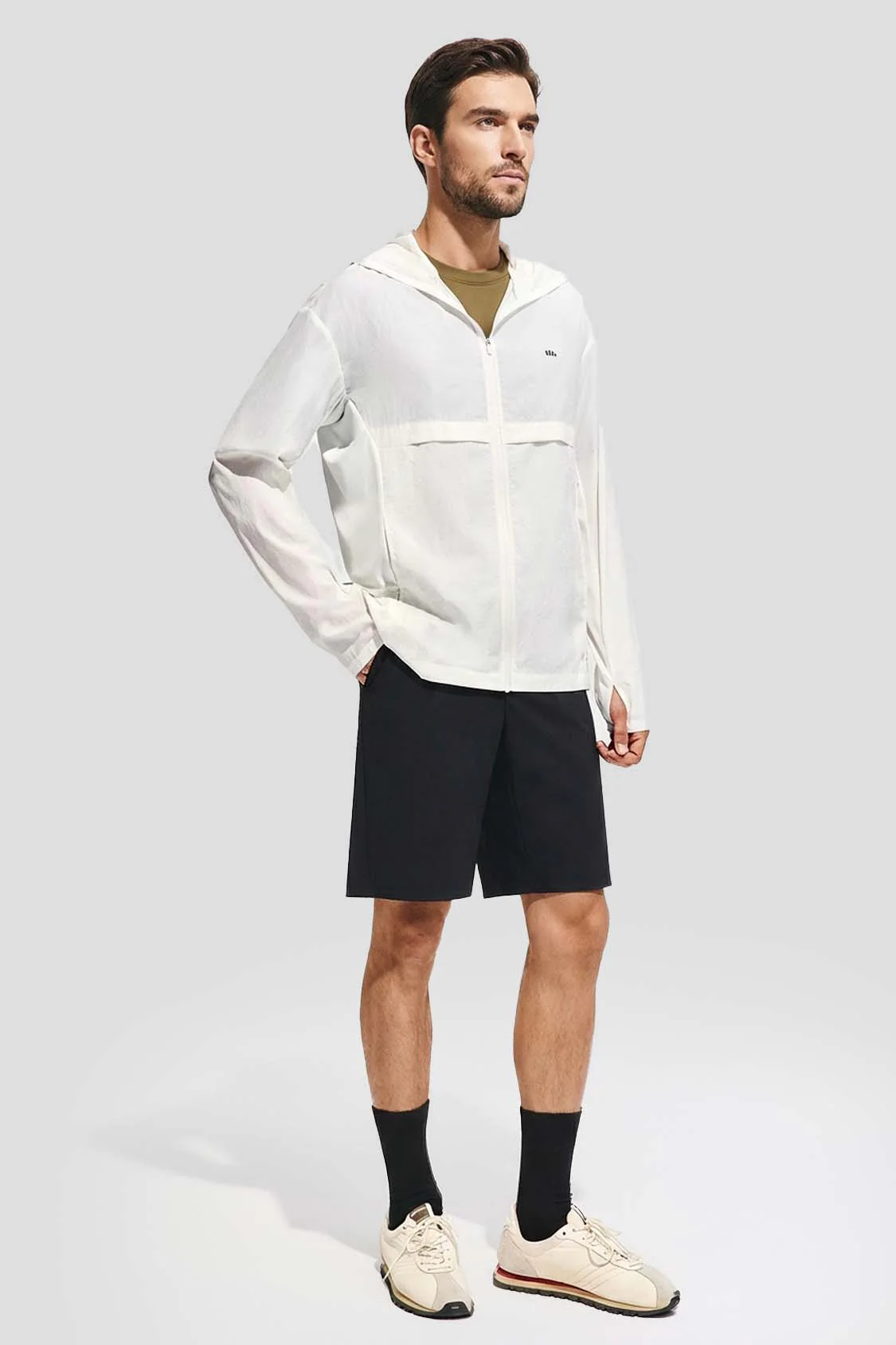 Men's Water-Resistant Sun Protection Jacket UPF 100+ TS007 - Image 9