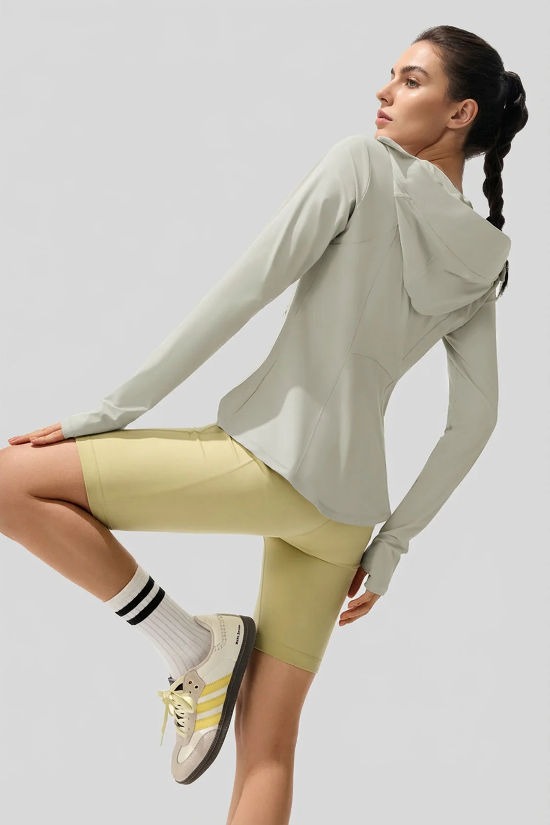 Women's Slim-Fit Sun Protection Jacket UPF 100+ AL900 - Image 10