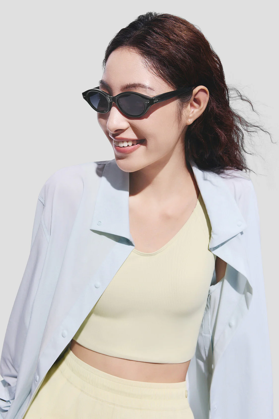 Round Frame Sunglasses UV 400 FD023 - Image 9
