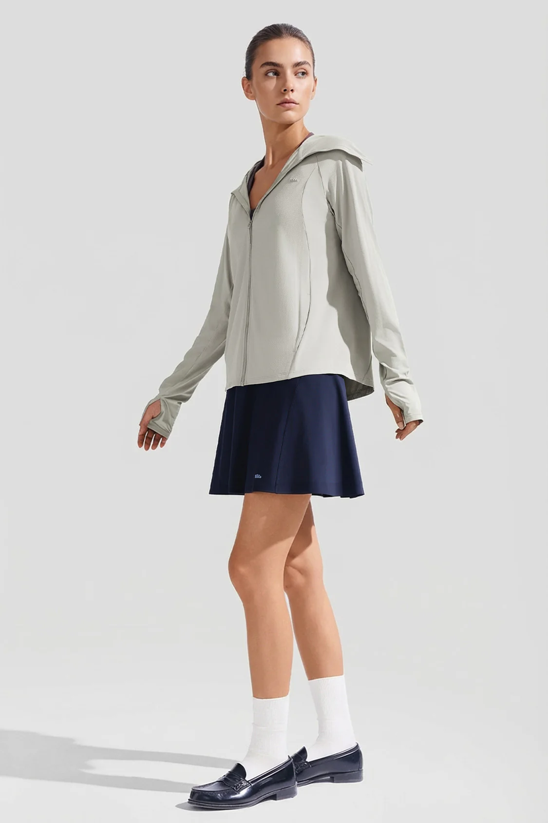 Women's Relaxed-Fit Sun Protection Jacket UPF 100+ AS100 - Image 11