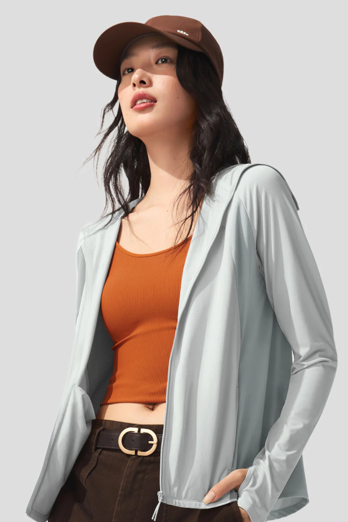 Women's Relaxed-Fit Sun Protection Jacket UPF 100+ AS100 - Image 5
