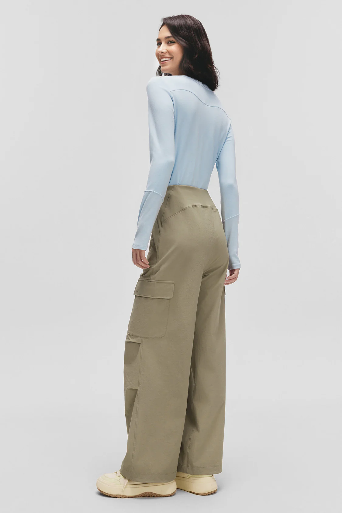 ParaShell – Women’s Straight-Leg Cargo Pants Relaxed Fit Multi-Pocket Softshell - Image 15