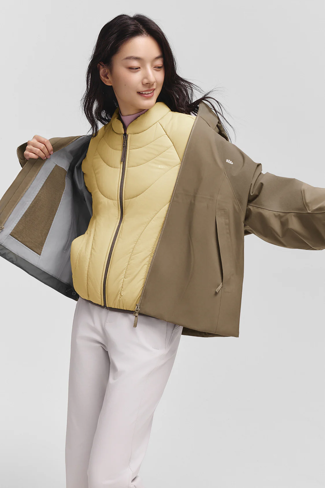 PeakFlex – Women’s Stretch Insulated Shell Jacket (Removable Hood, Warm Liner) - Image 17