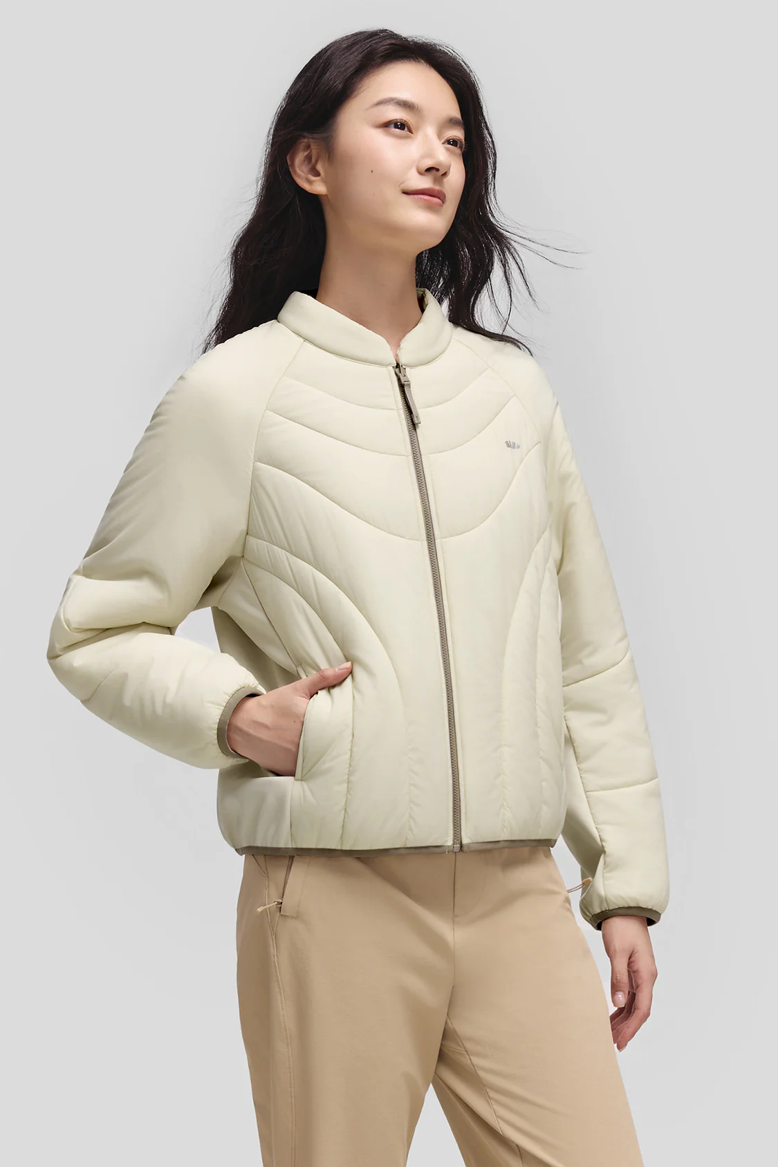PeakFlex – Women’s Stretch Insulated Shell Jacket (Removable Hood, Warm Liner) - Image 5