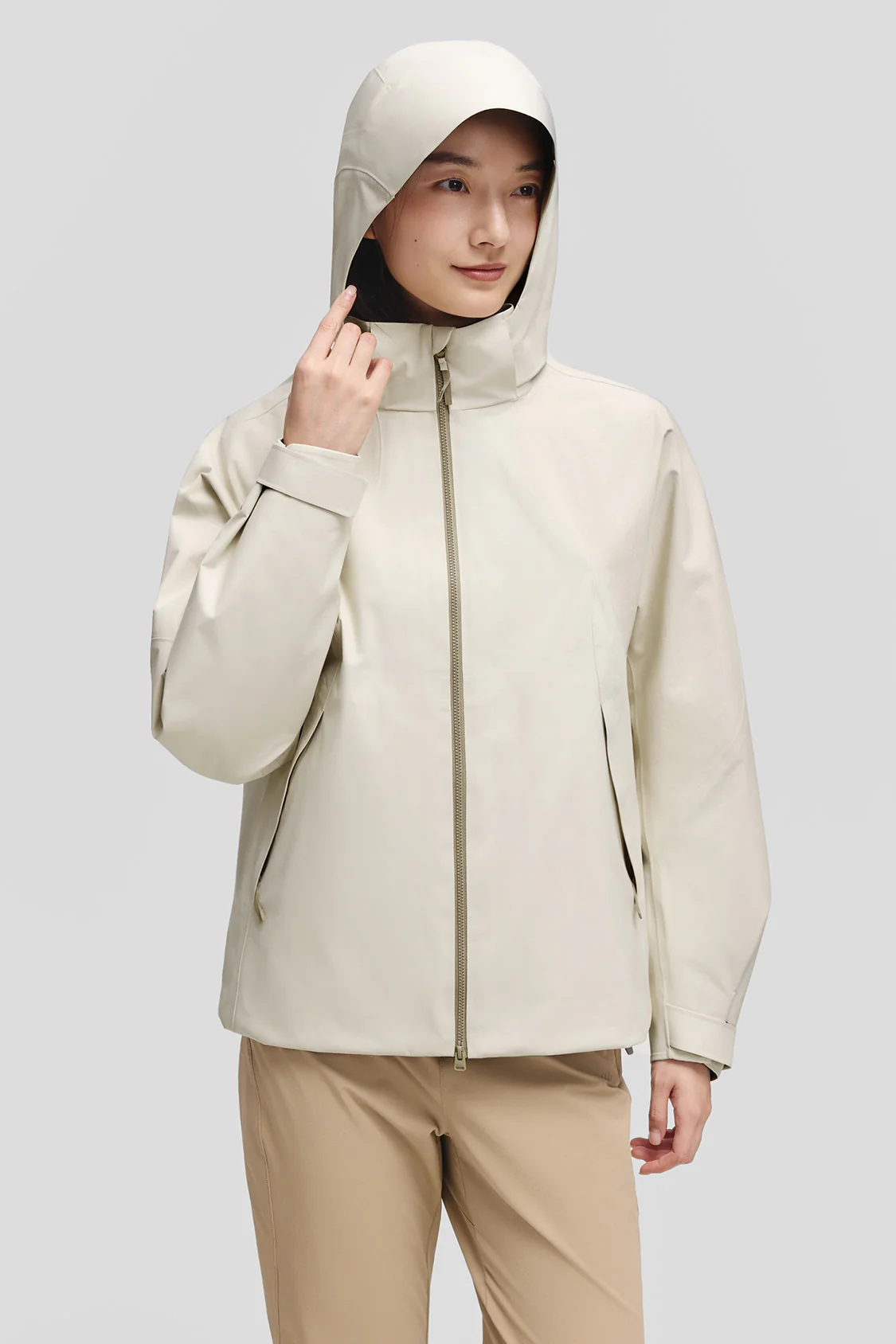 PeakFlex – Women’s Stretch Insulated Shell Jacket (Removable Hood, Warm Liner) - Image 8