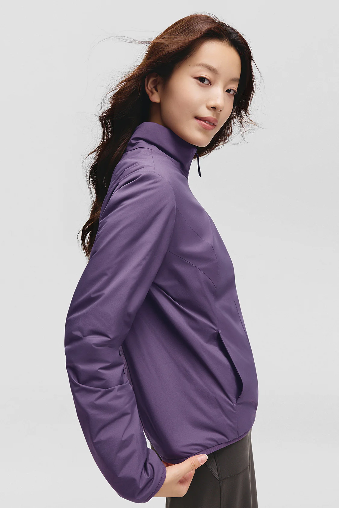 PeakStand – Women’s Medium-Warmth Stand-Collar Fleece Jacket - Image 17