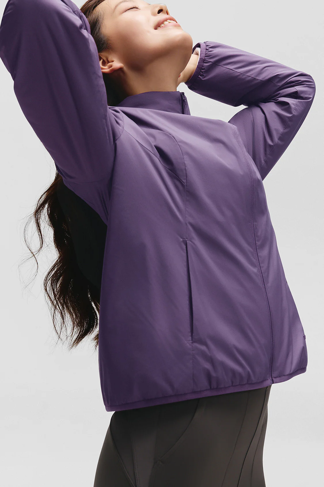 PeakStand – Women’s Medium-Warmth Stand-Collar Fleece Jacket - Image 18