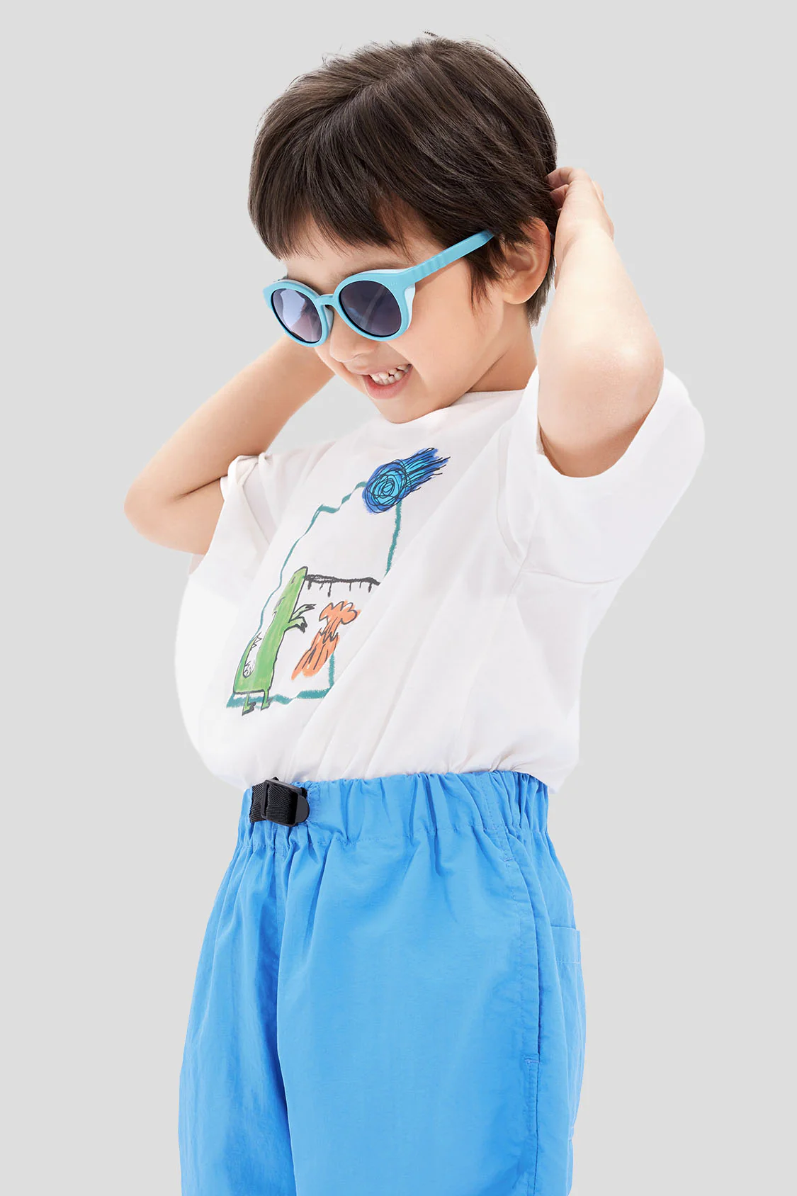 Kids’ Protective Sunglasses (Ages 3–6) UV 400 FF513 - Image 3