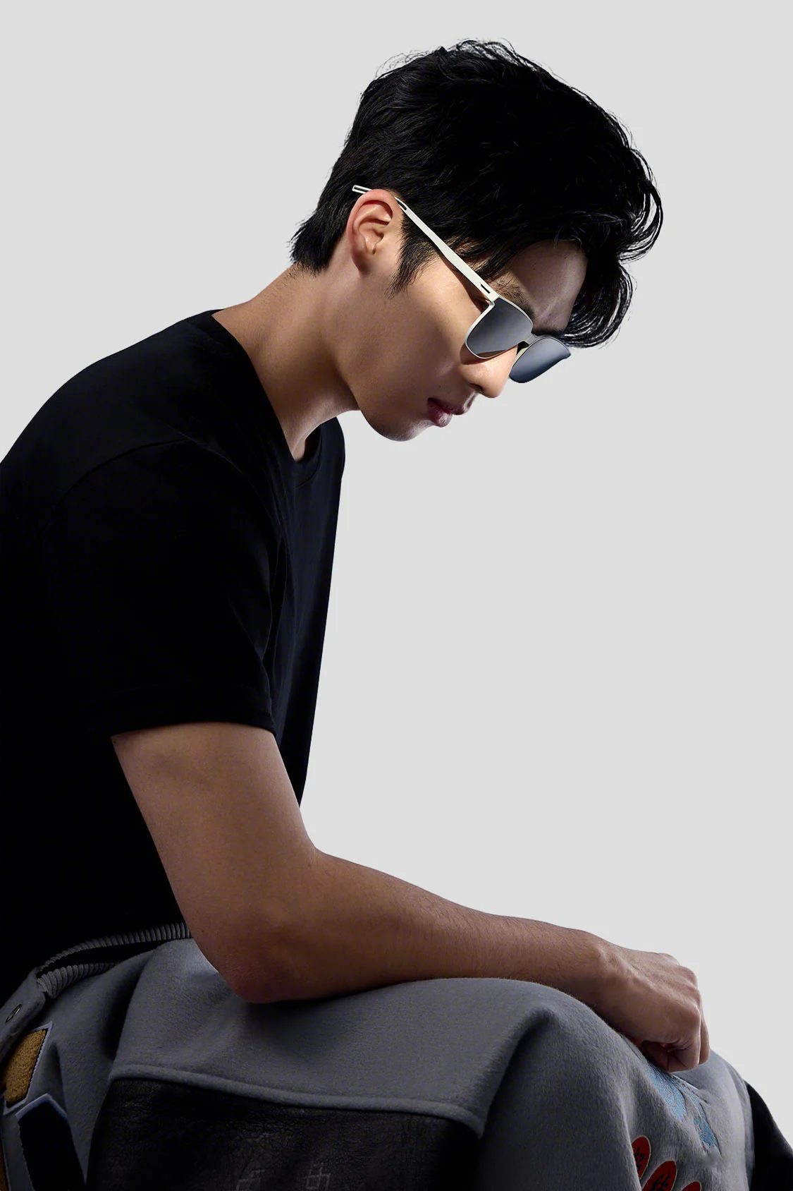 Men’s Square Folding Sunglasses UV 400 FD434 - Image 6