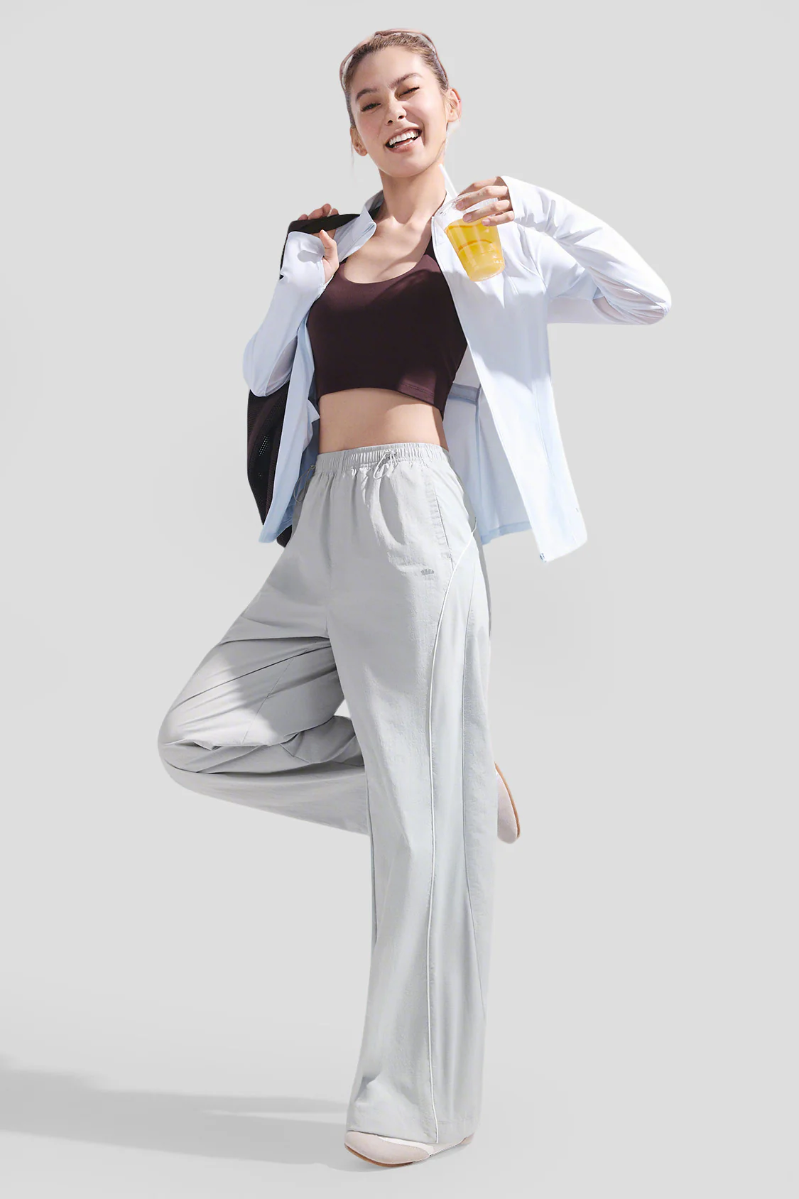 Women's Quick-Dry Straight Leg Pants UPF 50+ DS010 - Image 3