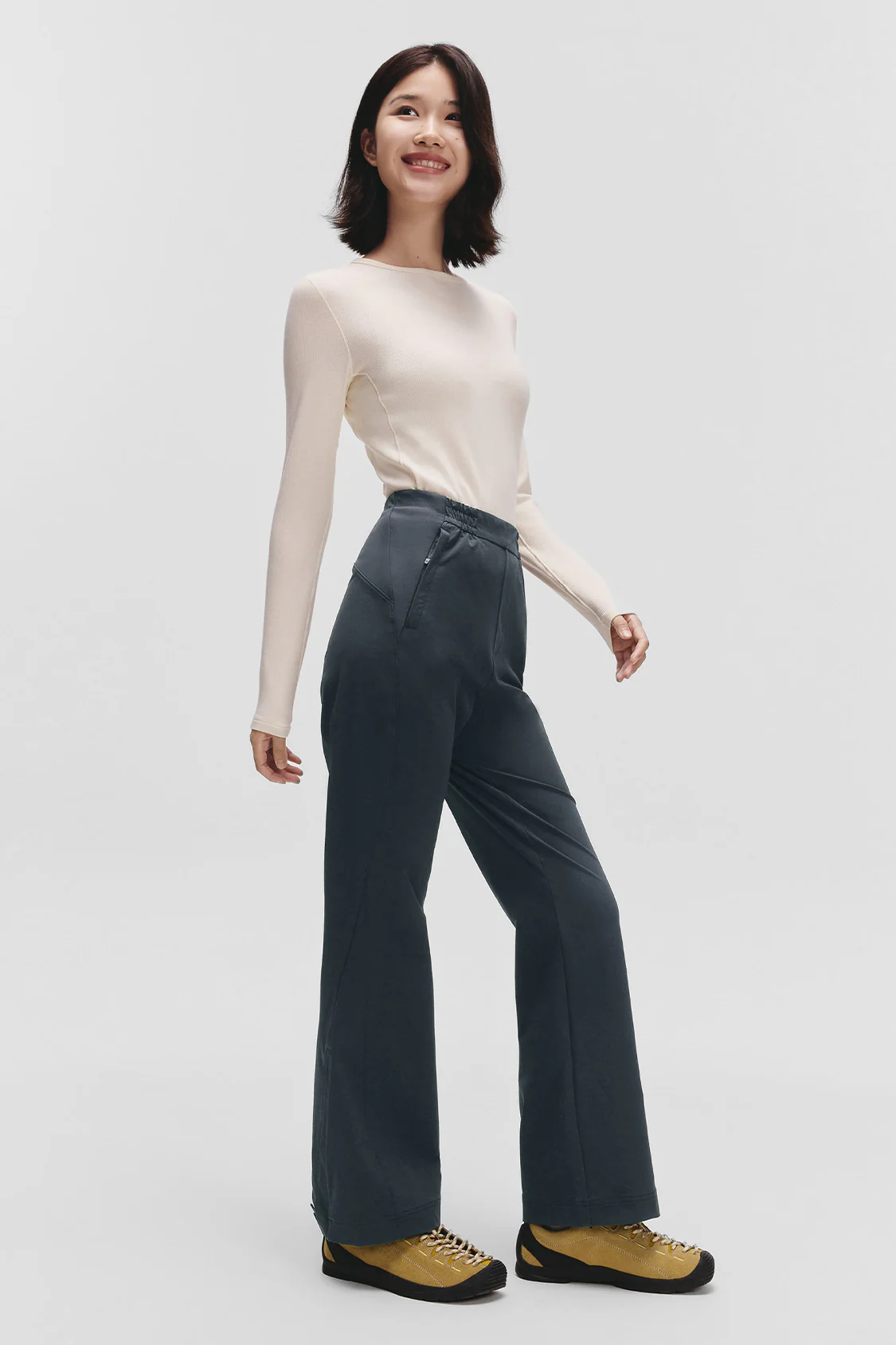 SoftFlare – Women’s All-Day Softshell Flare Pants with Adjustable Hem - Image 17