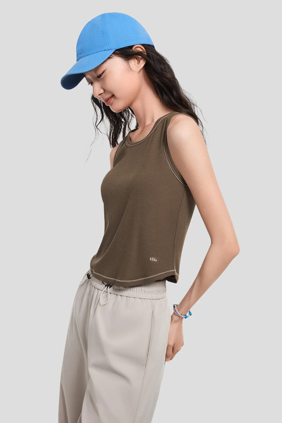 SportEase - Women's Bra-in Skin Base Tank Top - Image 12