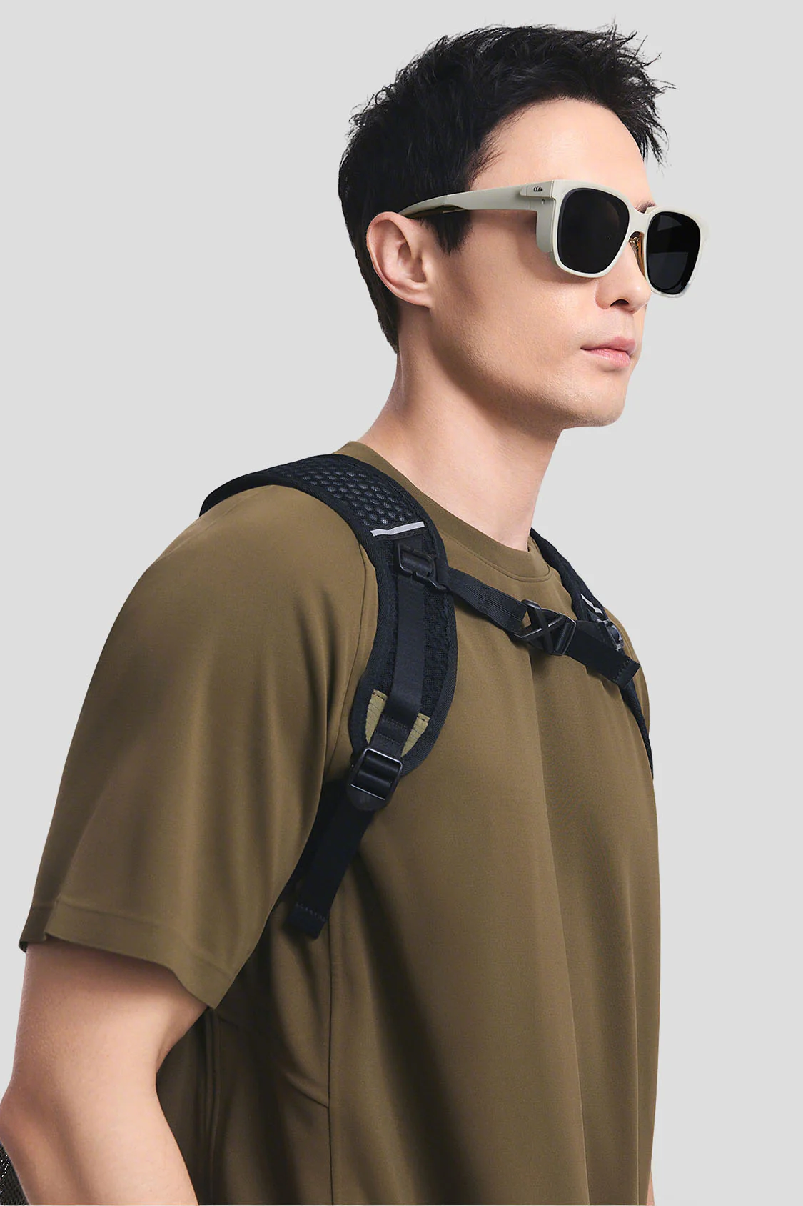 Square Frame Prescription Fit-Over Sunglasses UV 400 FD001 - Image 16