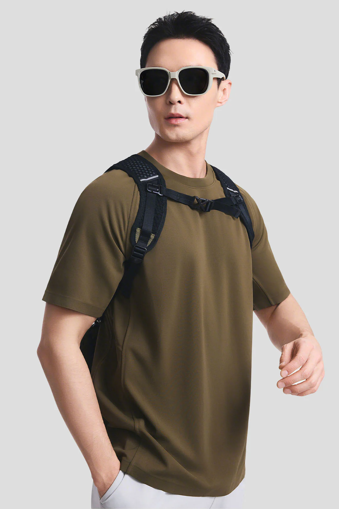 Square Frame Prescription Fit-Over Sunglasses UV 400 FD001 - Image 17