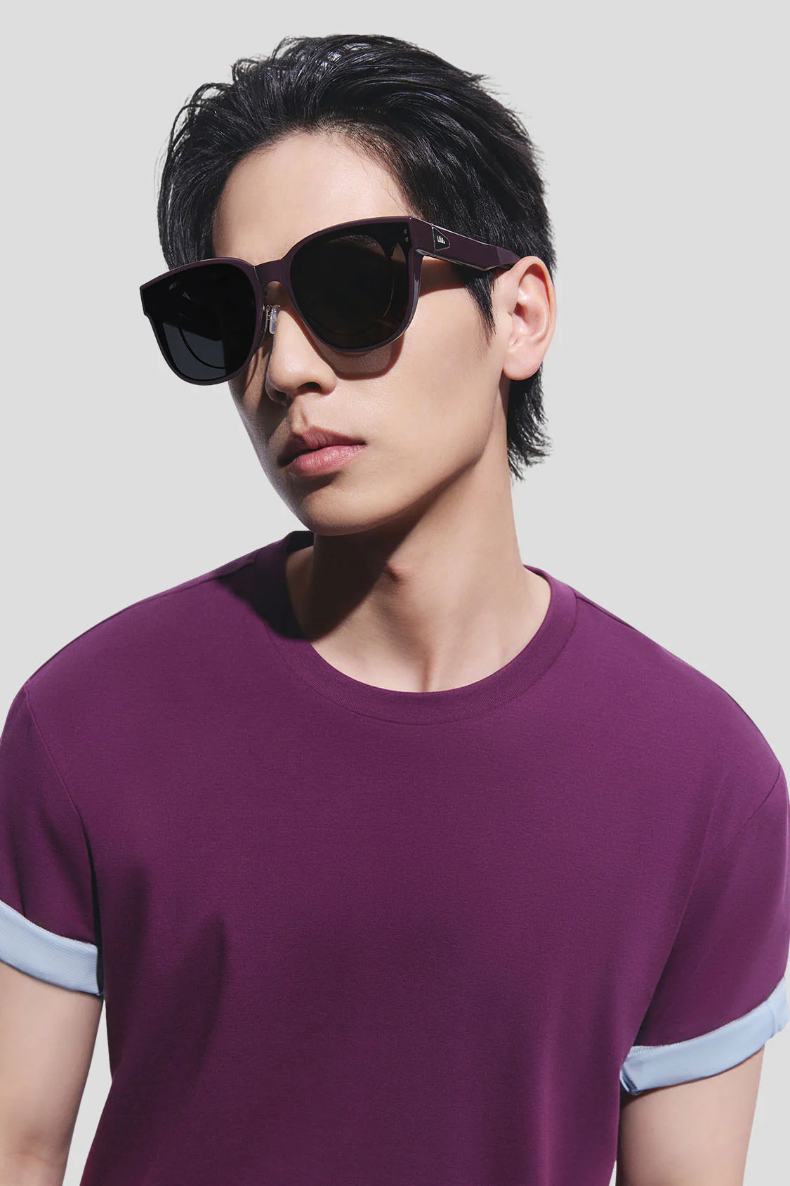 Square-Round Frame Prescription Fit-Over Sunglasses UV 400 FD008 - Image 6