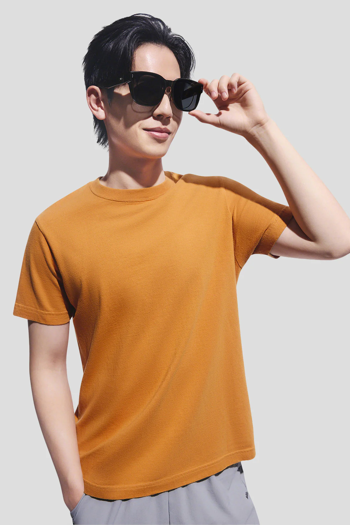 Square-Round Frame Prescription Fit-Over Sunglasses UV 400 FD013 - Image 13