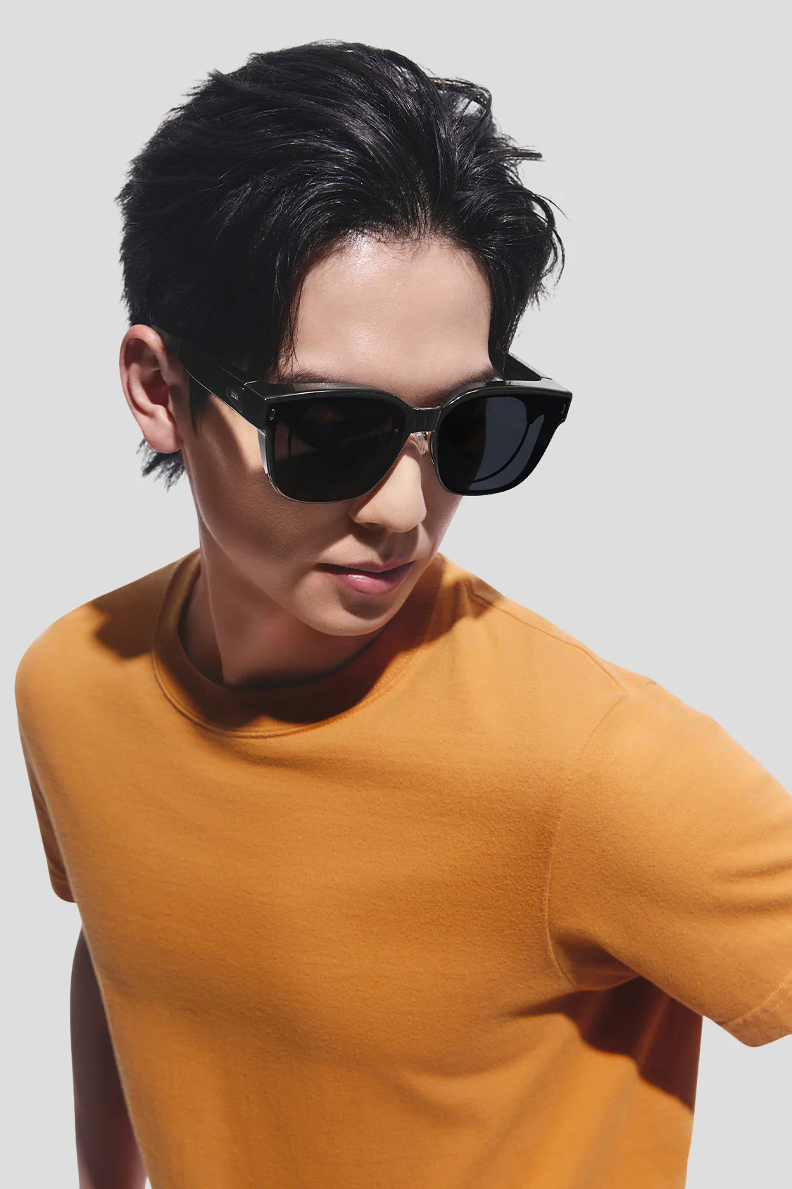 Square-Round Frame Prescription Fit-Over Sunglasses UV 400 FD013 - Image 14