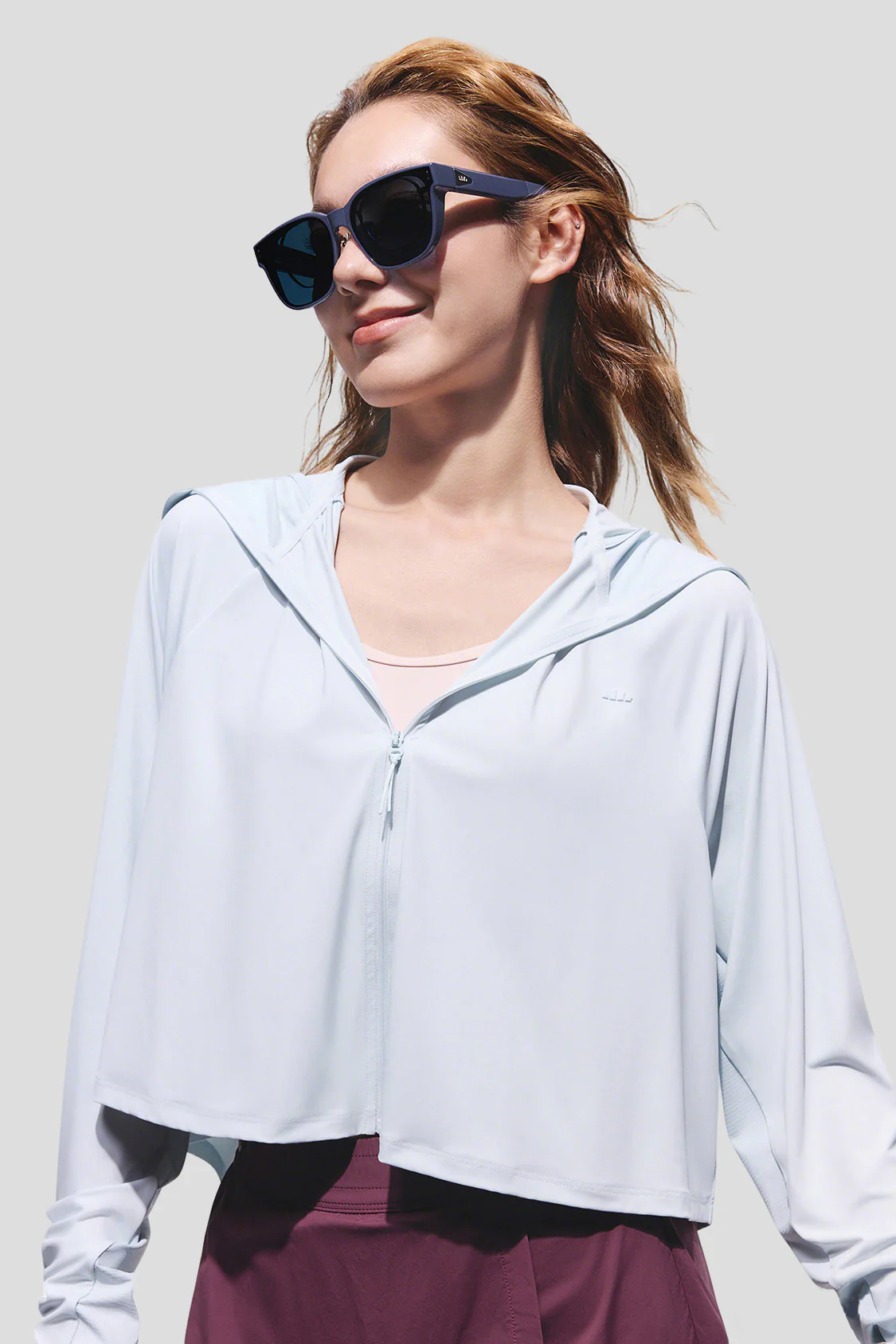 Square-Round Frame Prescription Fit-Over Sunglasses UV 400 FD013 - Image 16
