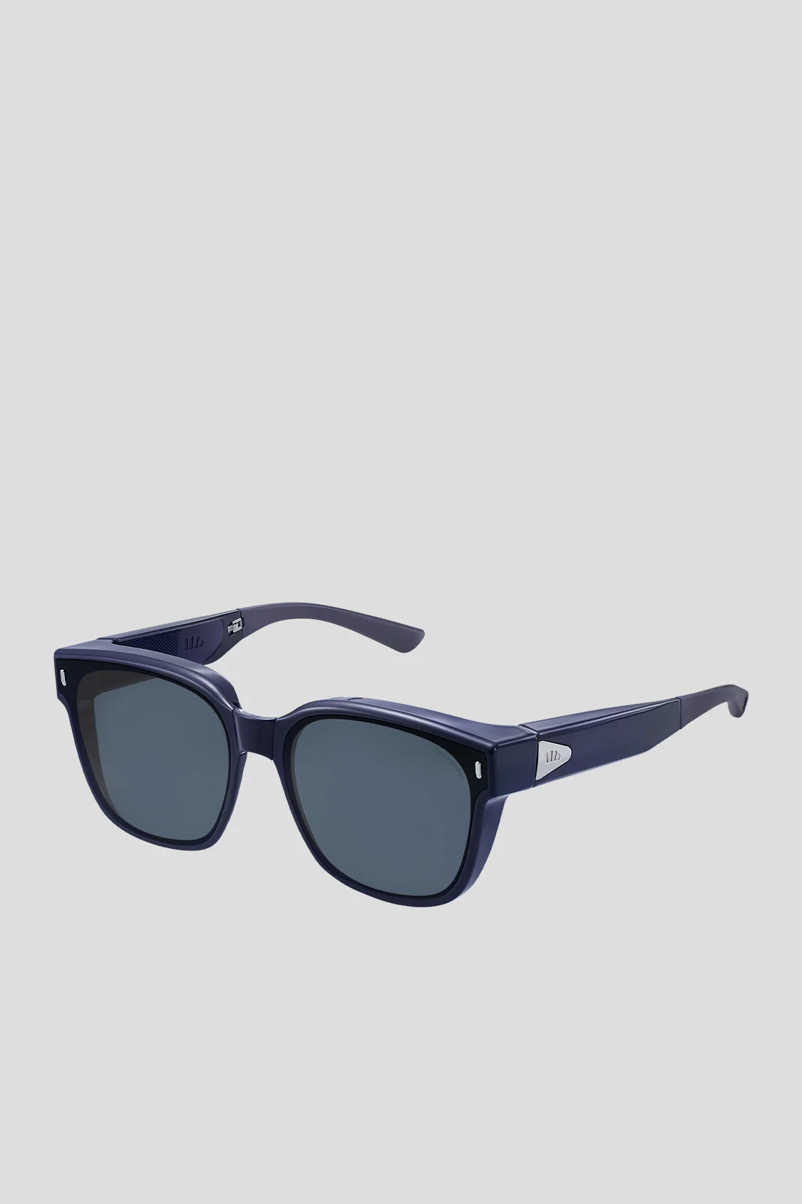 Square-Round Frame Prescription Fit-Over Sunglasses UV 400 FD013 - Image 6