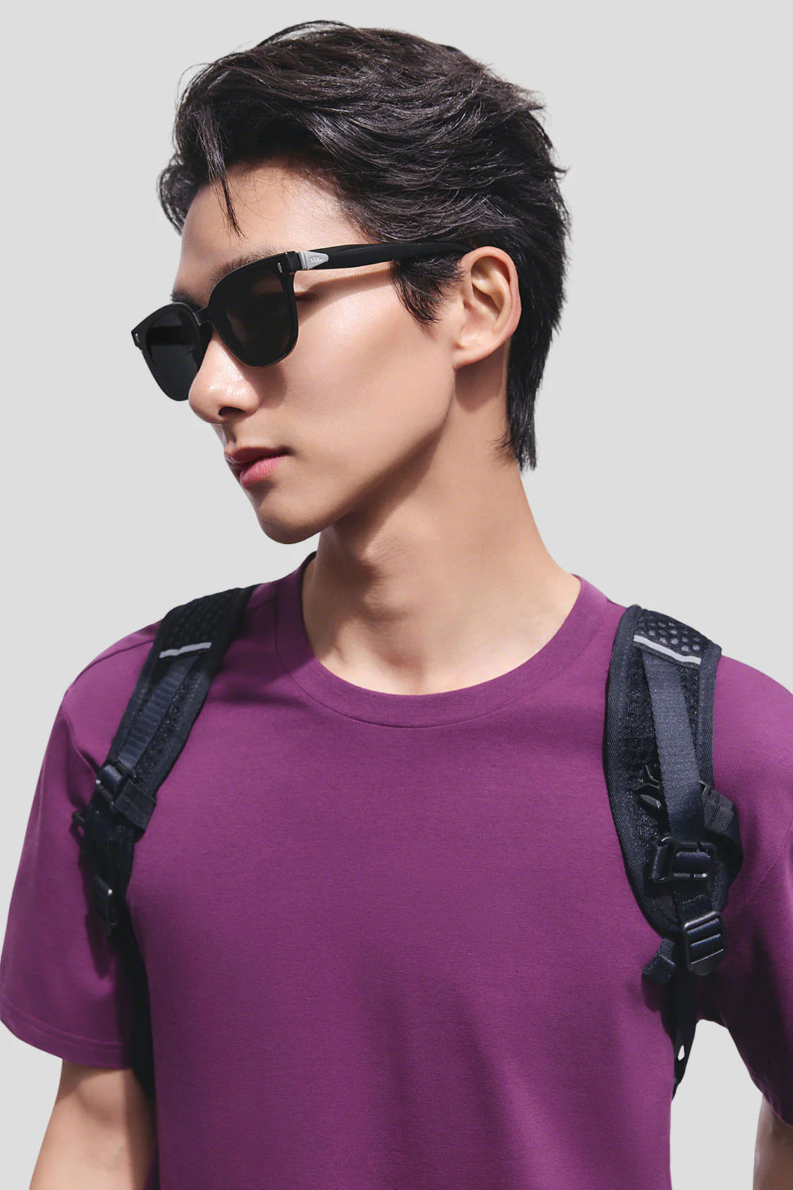 Square-Round Frame Sunglasses UV 400 FD026 - Image 4
